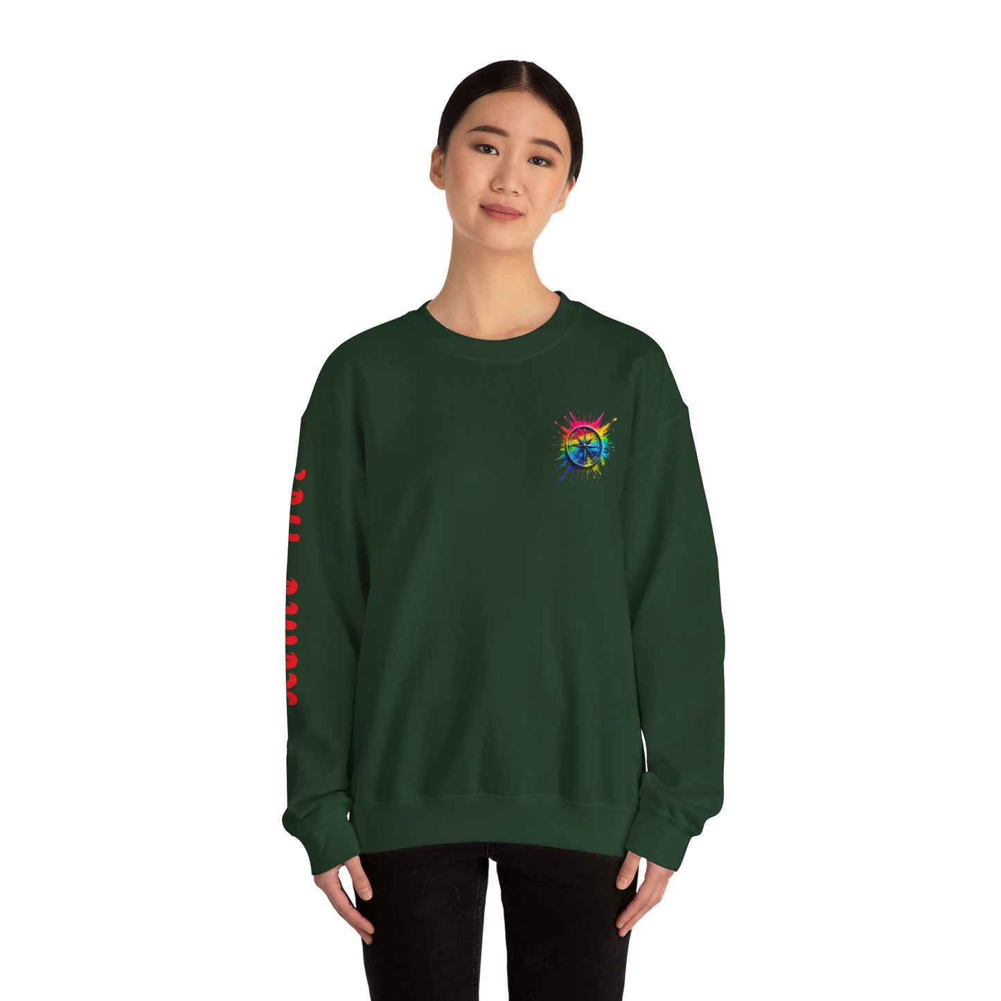Colorful Splash Unisex Heavy Blend™ Crewneck Sweatshirt