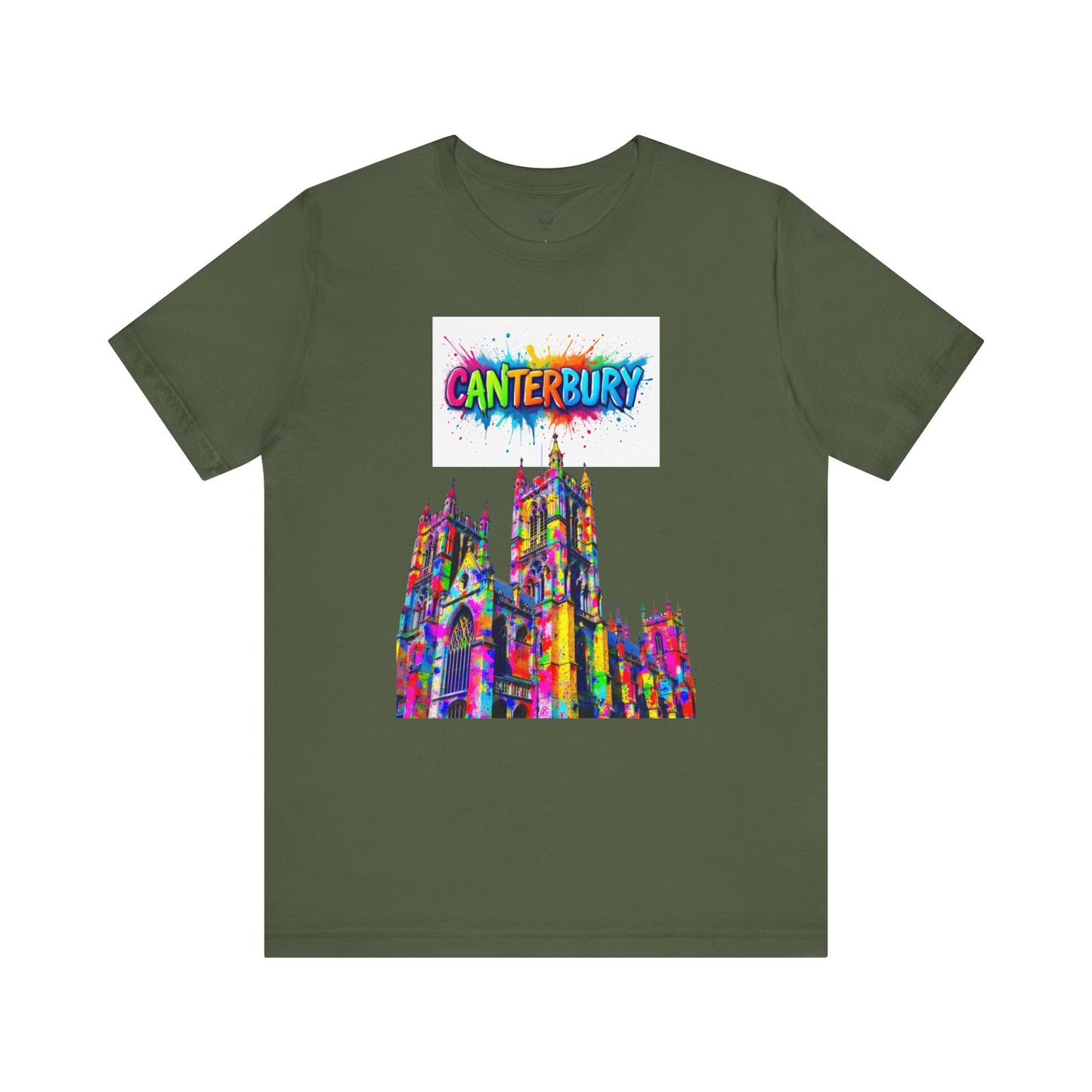 Canterbury Colorful Art Tee - Unisex Short Sleeve Jersey T-Shirt