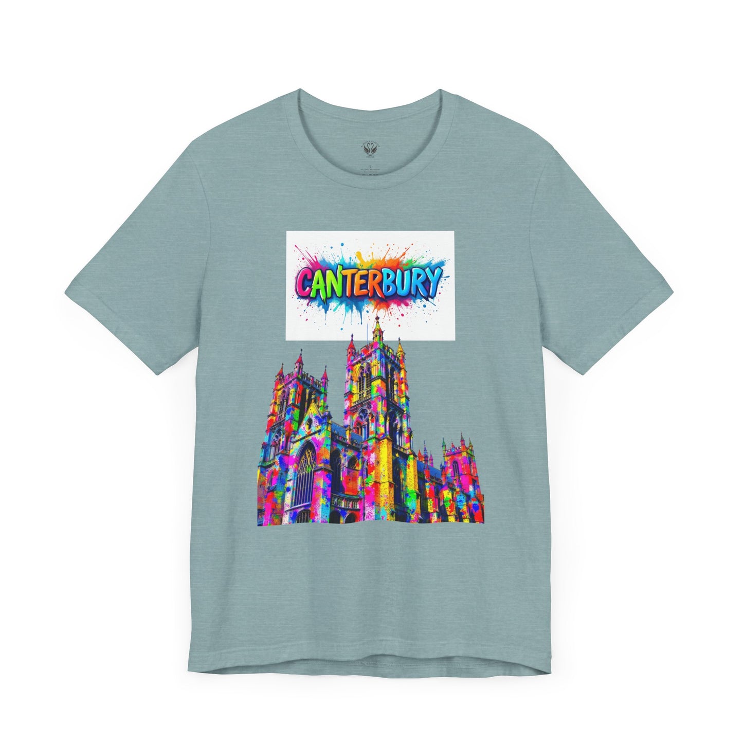 Canterbury Colorful Art Tee - Unisex Short Sleeve Jersey T-Shirt
