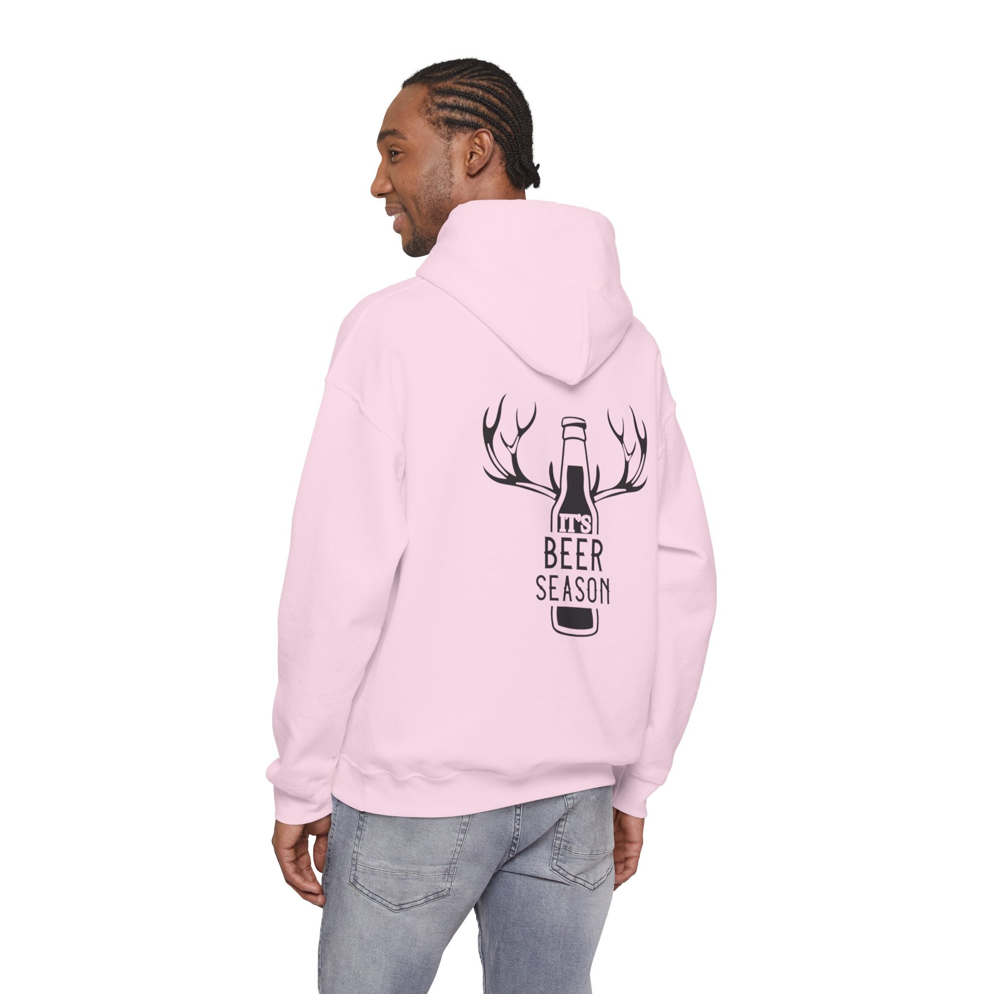 Beer Season Hoodie for Comfort and Style, Unisex Hooded Sweatshirt, Beer Lover Gift, Cozy Casual Wear, Perfect for Camping