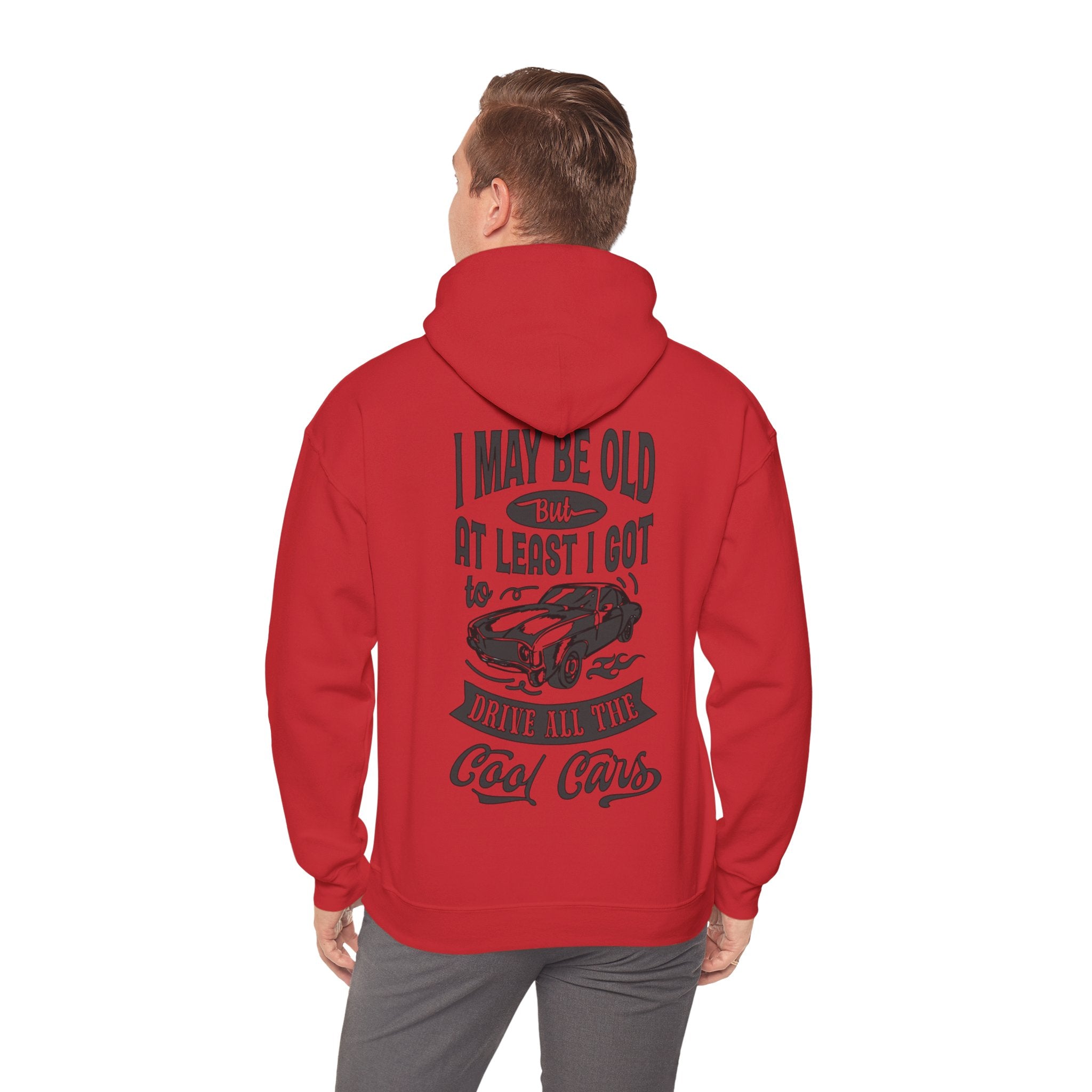 Cool Cars Vintage Hoodie, Funny Sweatshirt, Gift for Car Lovers, Retro Vehicle Apparel, Unique Birthday Present, Unisex Hooded Pullover