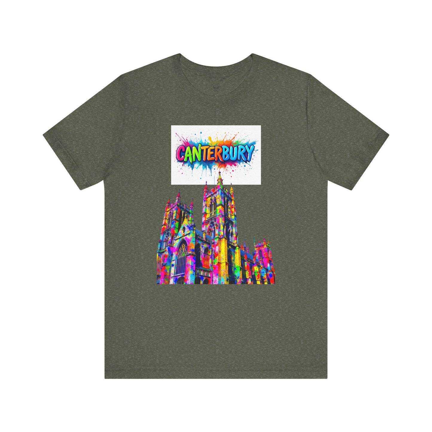Canterbury Colorful Art Tee - Unisex Short Sleeve Jersey T-Shirt