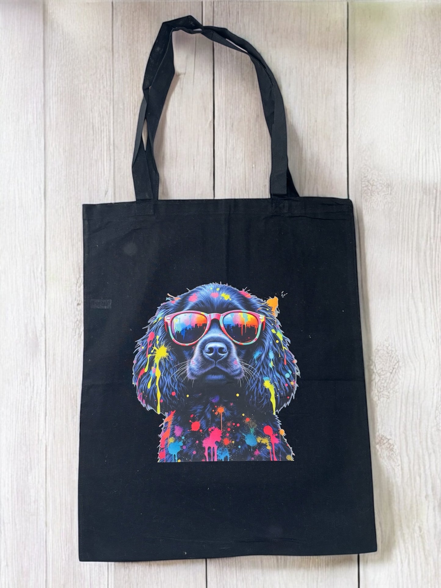Printed Cotton Shopper Bag