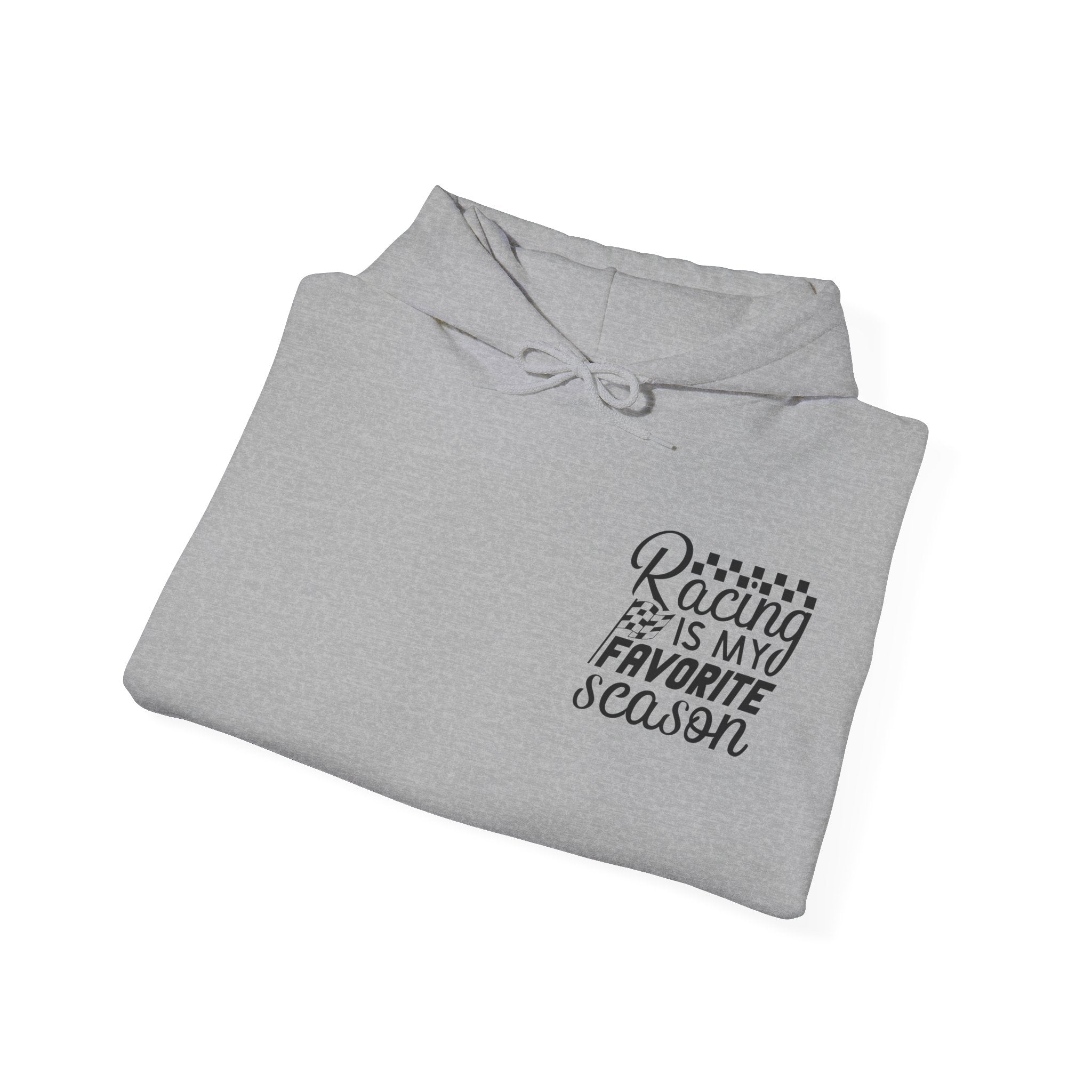 Racing-Themed Hooded Sweatshirt, Ideal for Race Fans, Comfortable, Casual Wear, Great Gift for Motorsports Enthusiasts, Unisex Design
