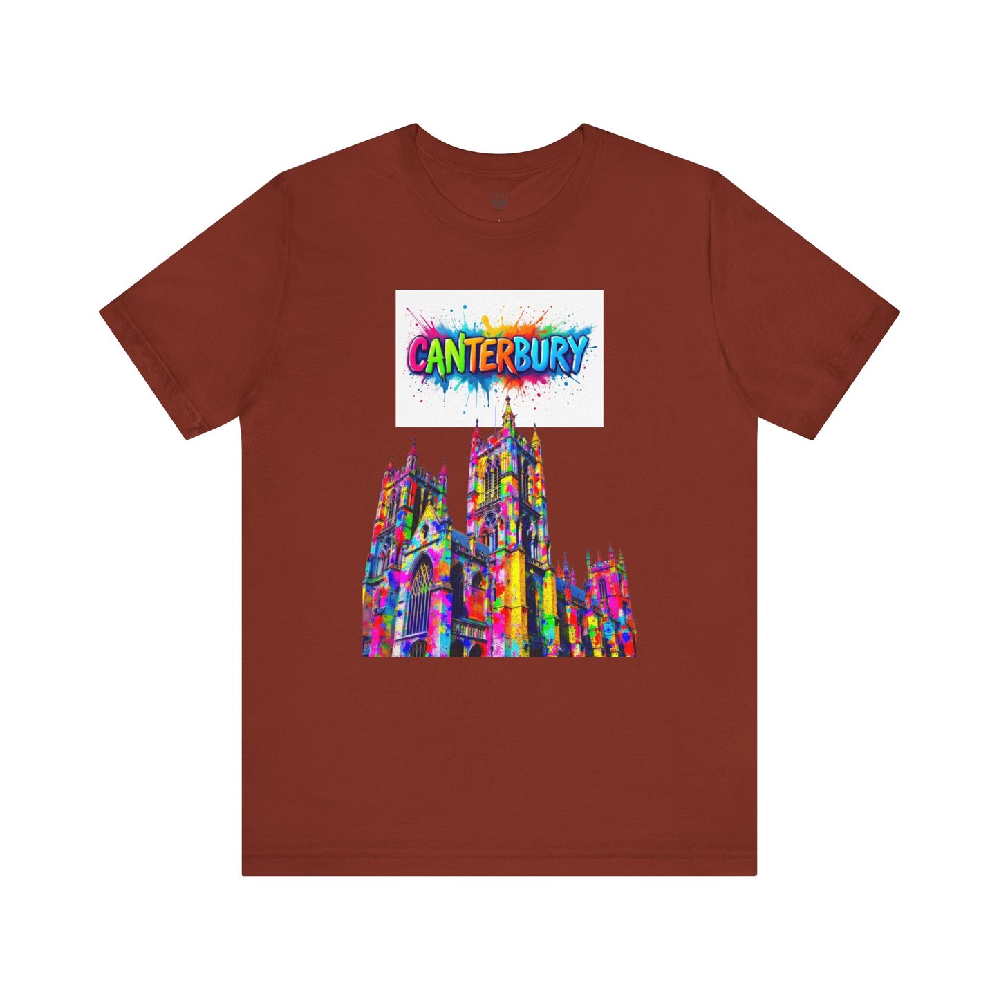 Canterbury Colorful Art Tee - Unisex Short Sleeve Jersey T-Shirt