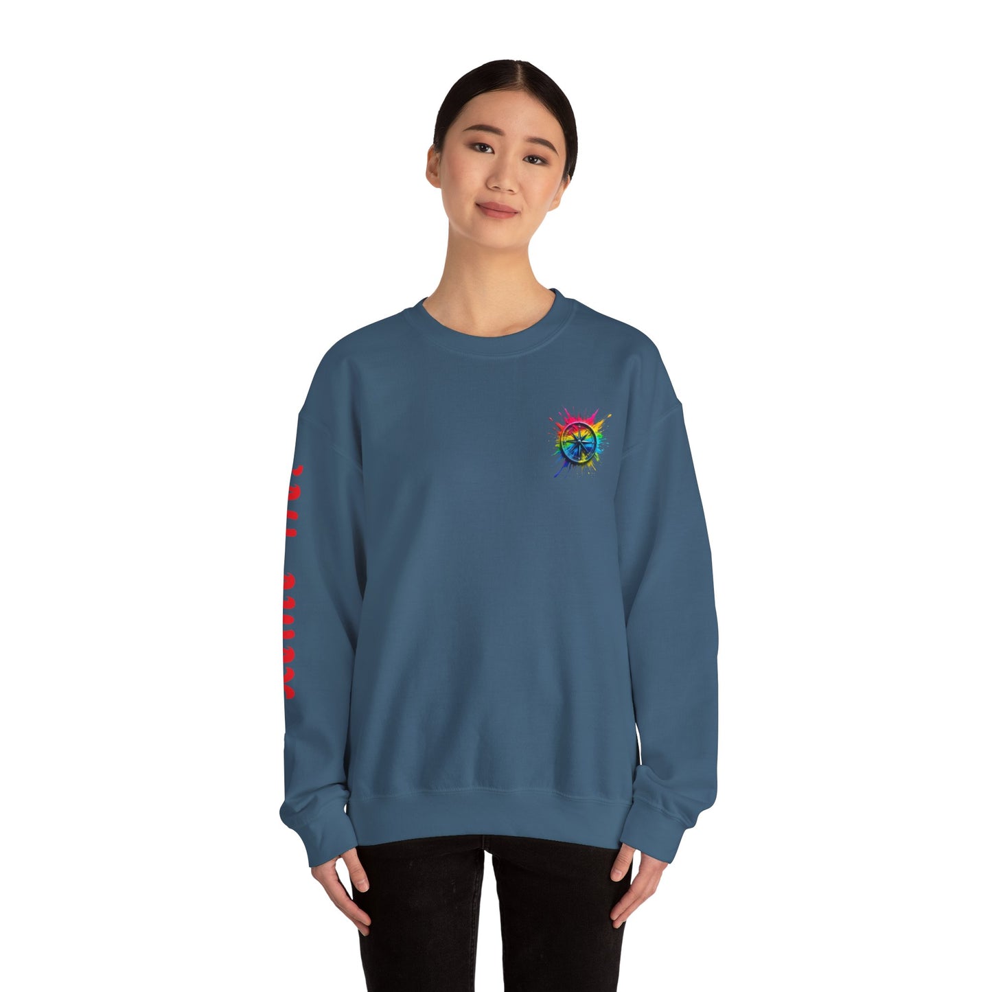 Colorful Splash Unisex Heavy Blend™ Crewneck Sweatshirt