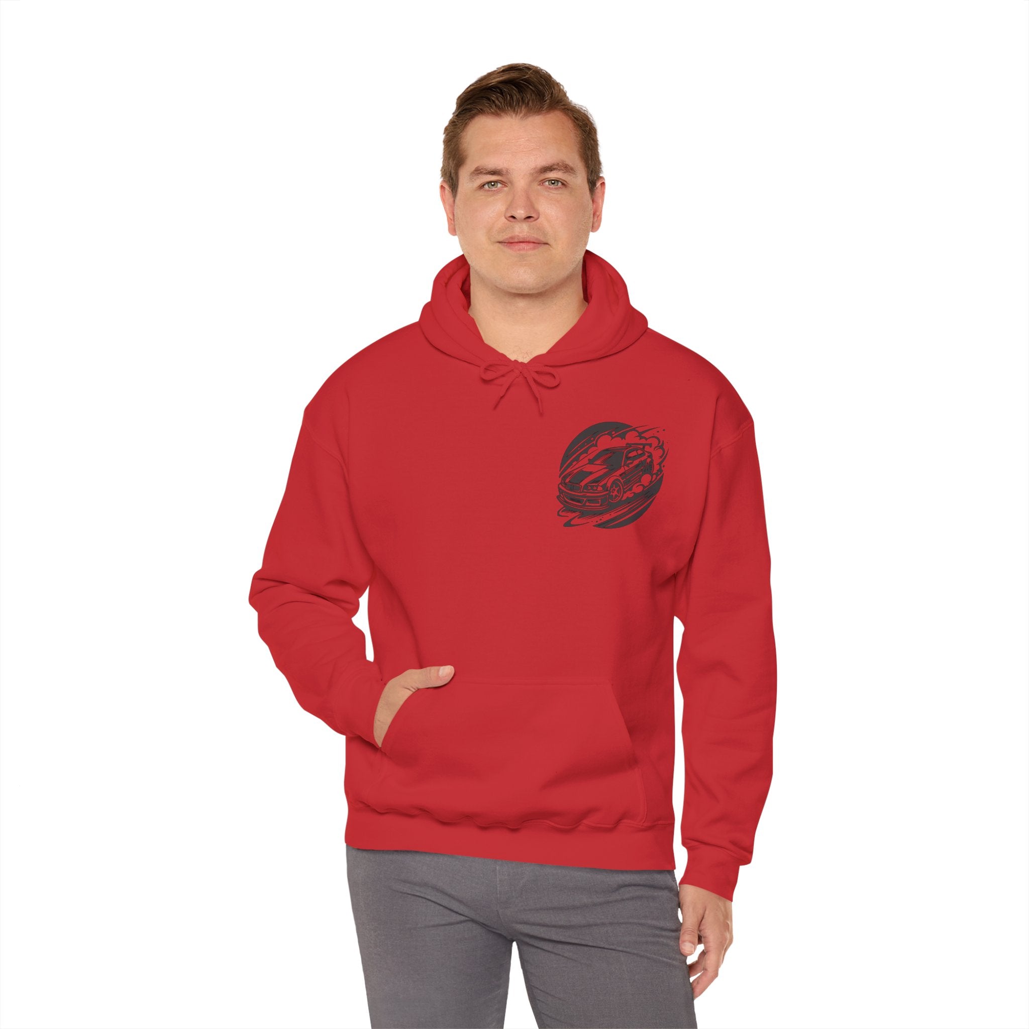 Cool Car Graphic Hoodie for Car Lovers, Unisex Pullover, Automotive Gift, Streetwear, Racing Apparel, Casual Wear