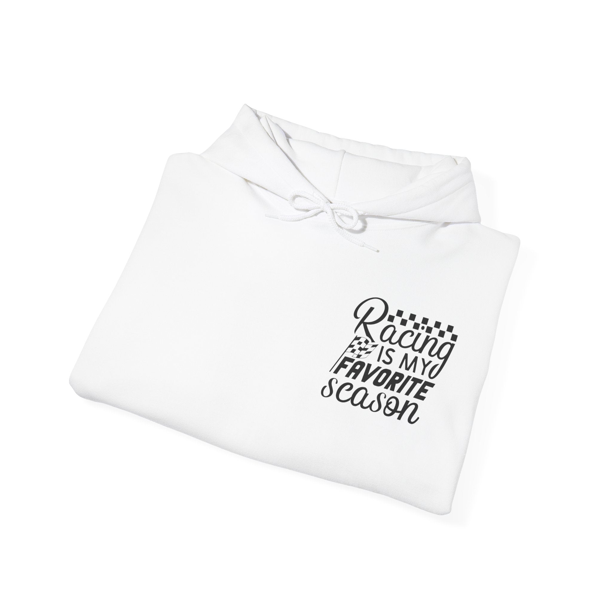 Racing-Themed Hooded Sweatshirt, Ideal for Race Fans, Comfortable, Casual Wear, Great Gift for Motorsports Enthusiasts, Unisex Design