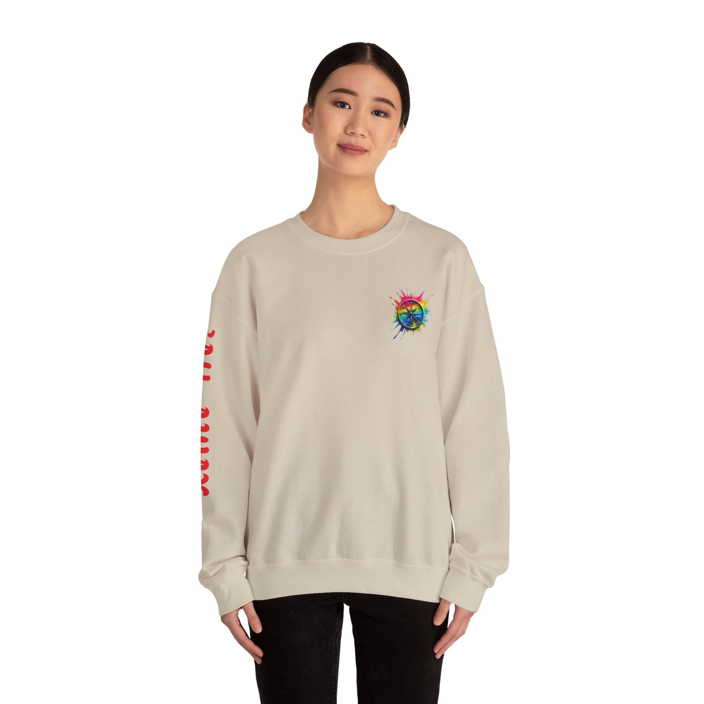 Colorful Splash Unisex Heavy Blend™ Crewneck Sweatshirt