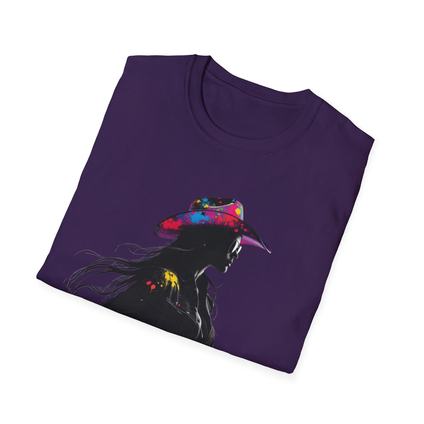 Cowgirl Vibes Unisex Softstyle T-Shirt - Trendy Western Graphic Tee
