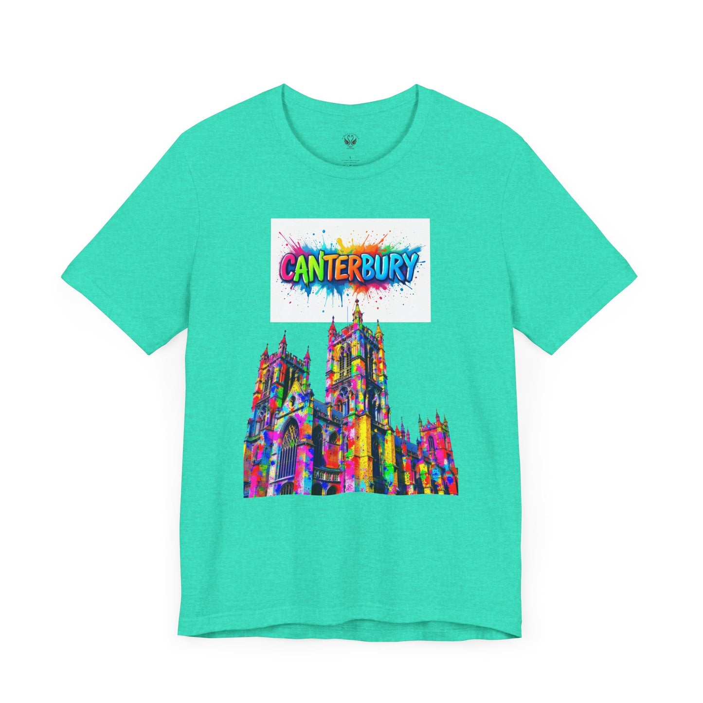 Canterbury Colorful Art Tee - Unisex Short Sleeve Jersey T-Shirt
