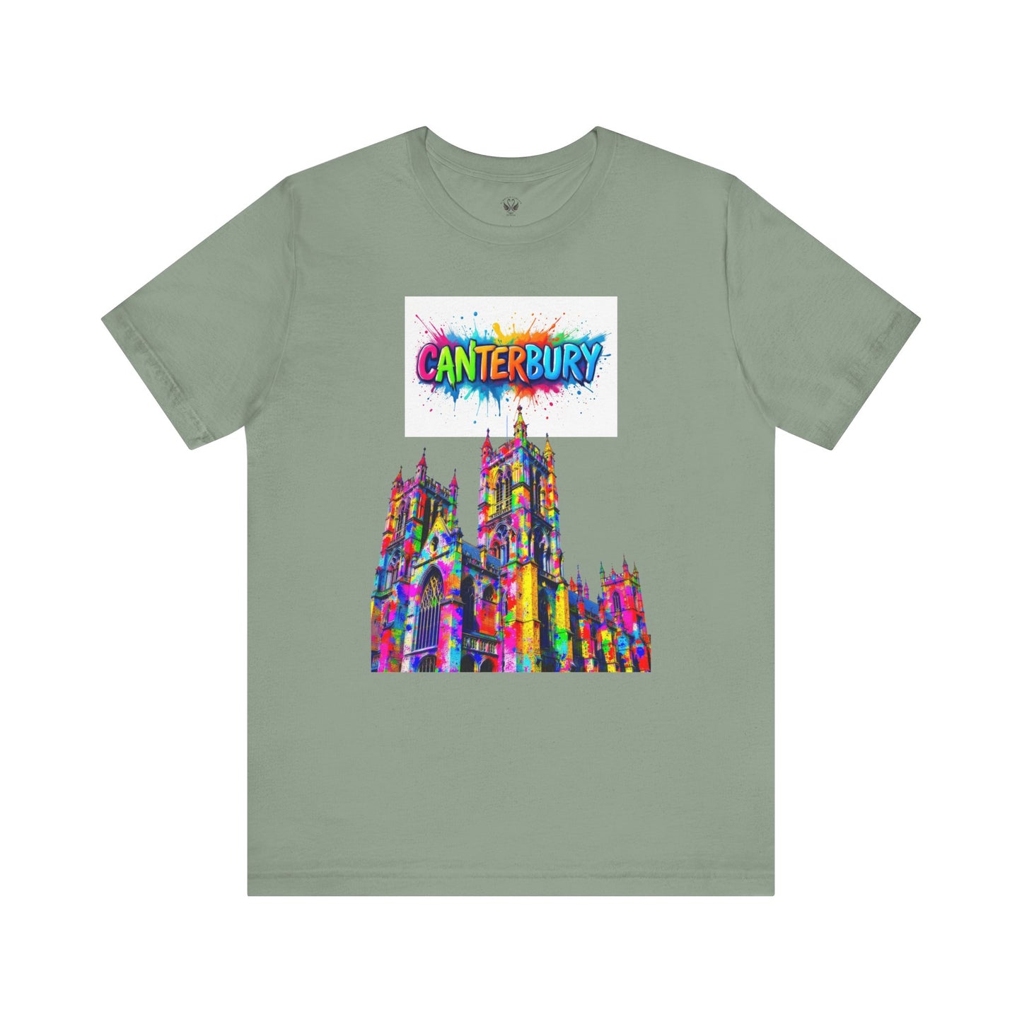 Canterbury Colorful Art Tee - Unisex Short Sleeve Jersey T-Shirt