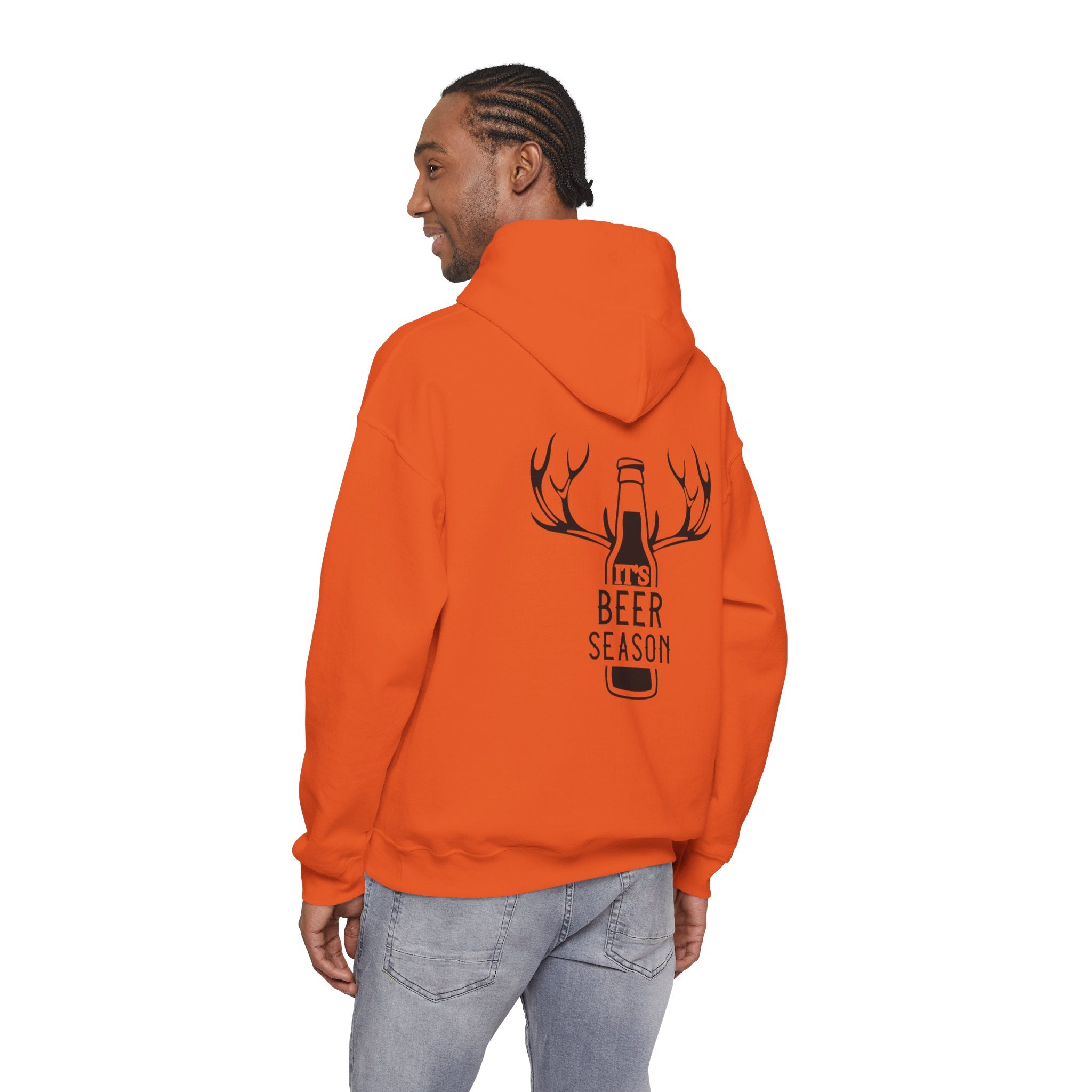 Beer Season Hoodie for Comfort and Style, Unisex Hooded Sweatshirt, Beer Lover Gift, Cozy Casual Wear, Perfect for Camping