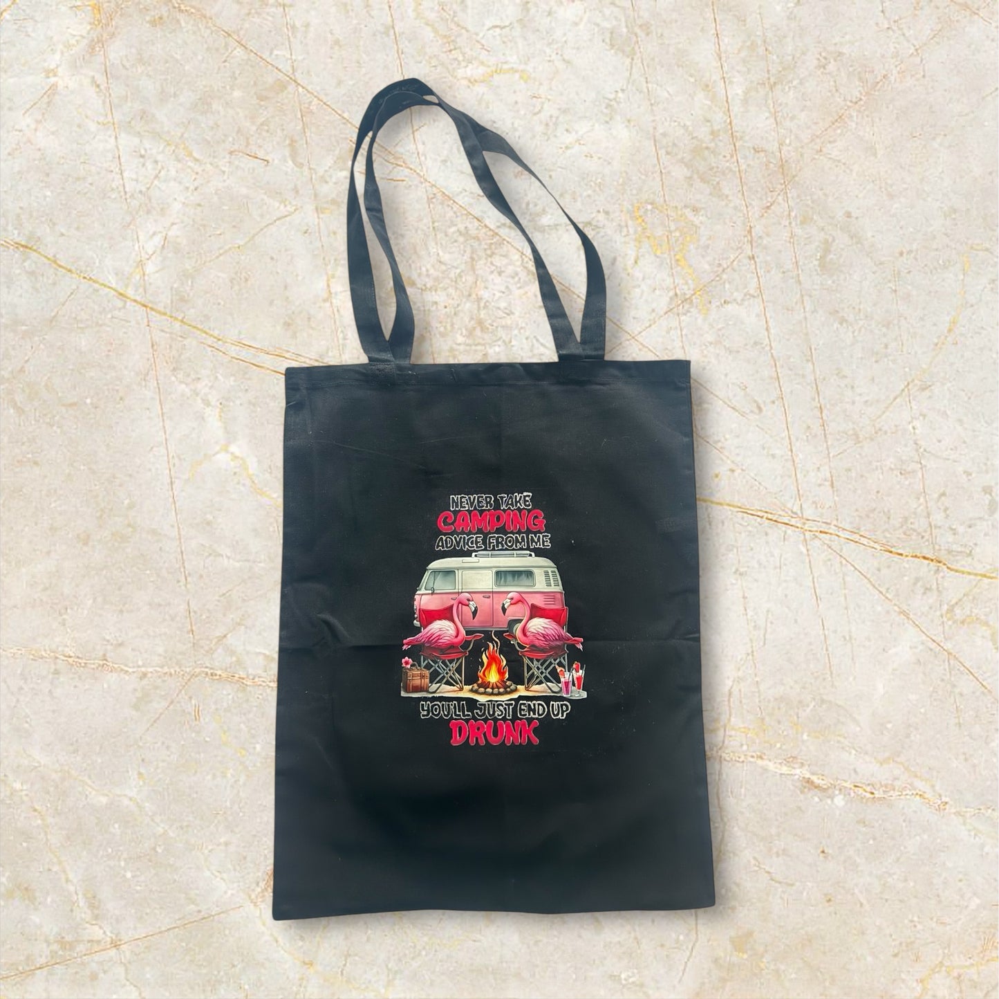 Printed Cotton Shopper Bag