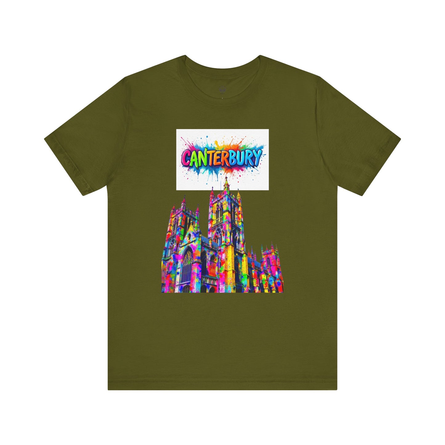 Canterbury Colorful Art Tee - Unisex Short Sleeve Jersey T-Shirt