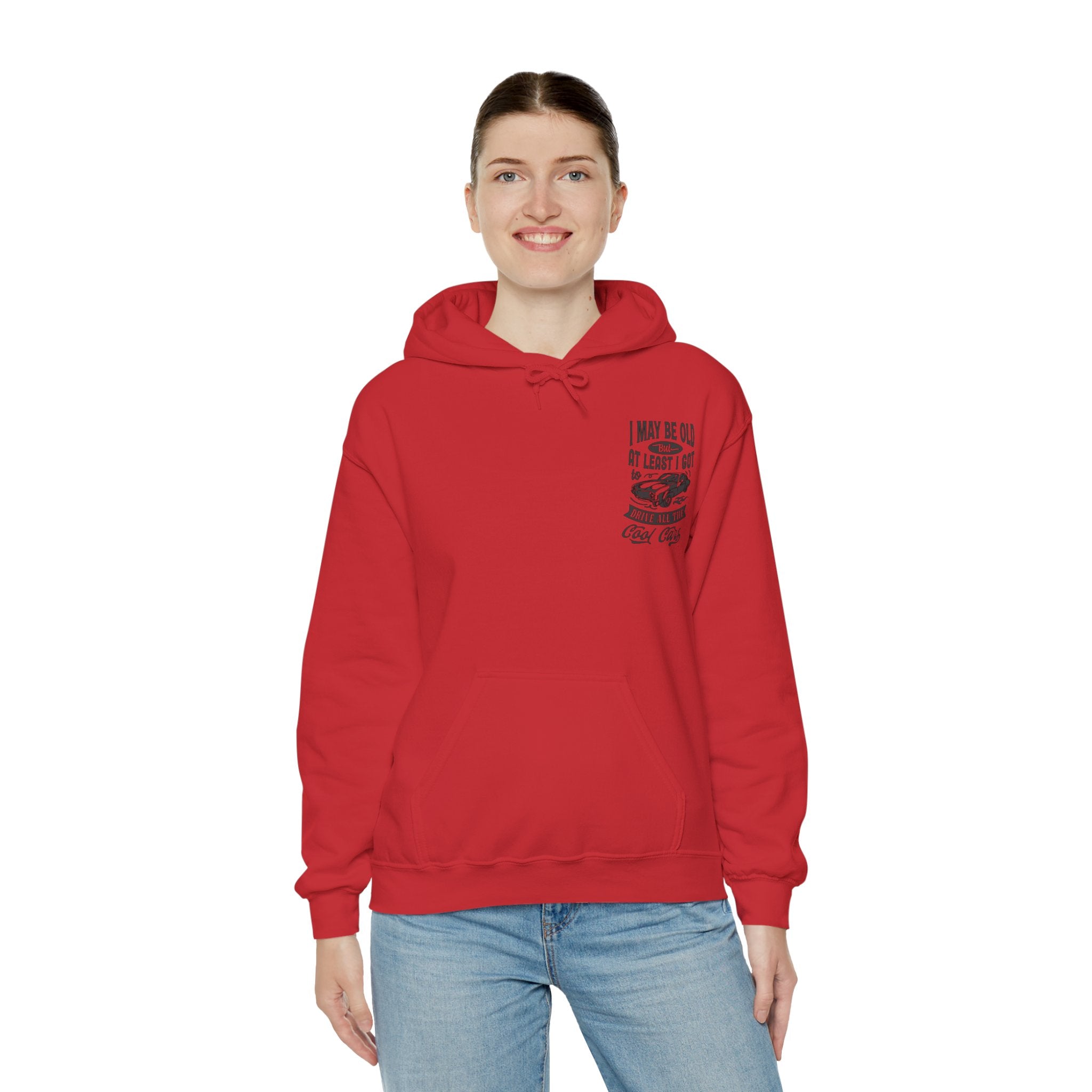 Cool Cars Vintage Hoodie, Funny Sweatshirt, Gift for Car Lovers, Retro Vehicle Apparel, Unique Birthday Present, Unisex Hooded Pullover