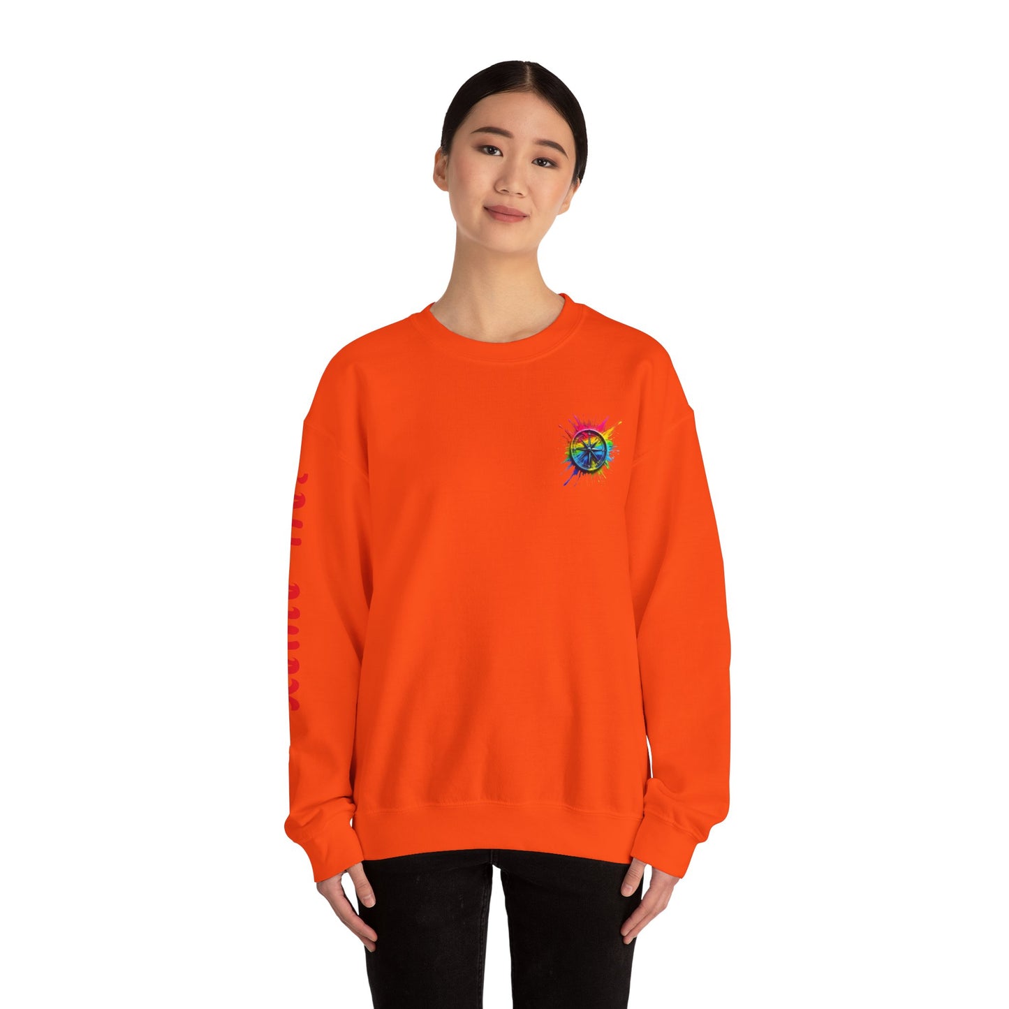 Colorful Splash Unisex Heavy Blend™ Crewneck Sweatshirt