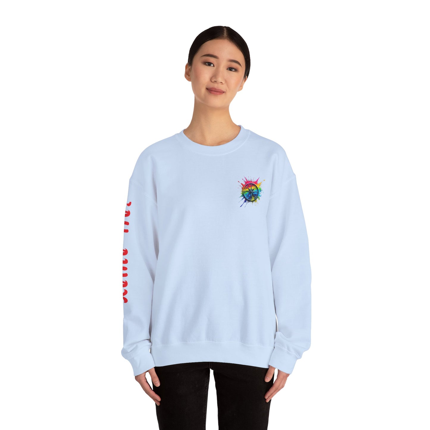 Colorful Splash Unisex Heavy Blend™ Crewneck Sweatshirt