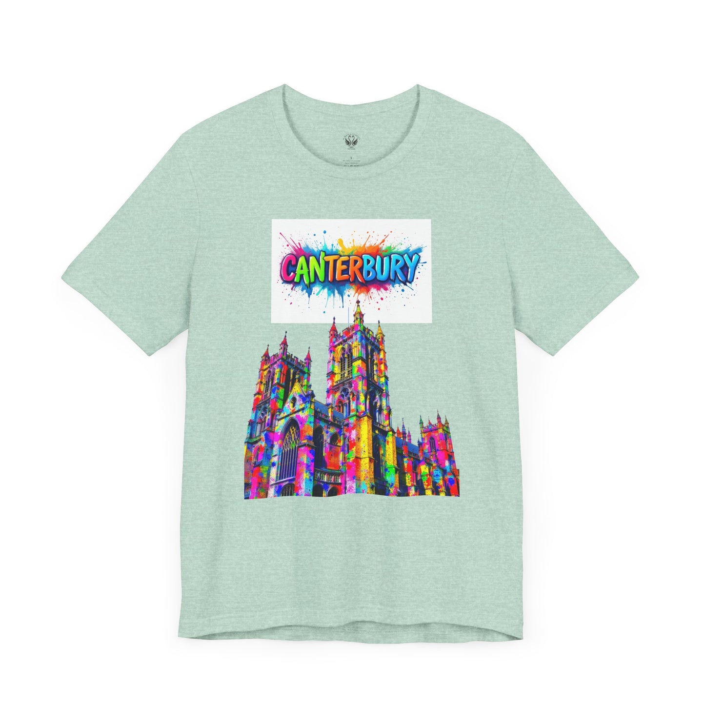 Canterbury Colorful Art Tee - Unisex Short Sleeve Jersey T-Shirt