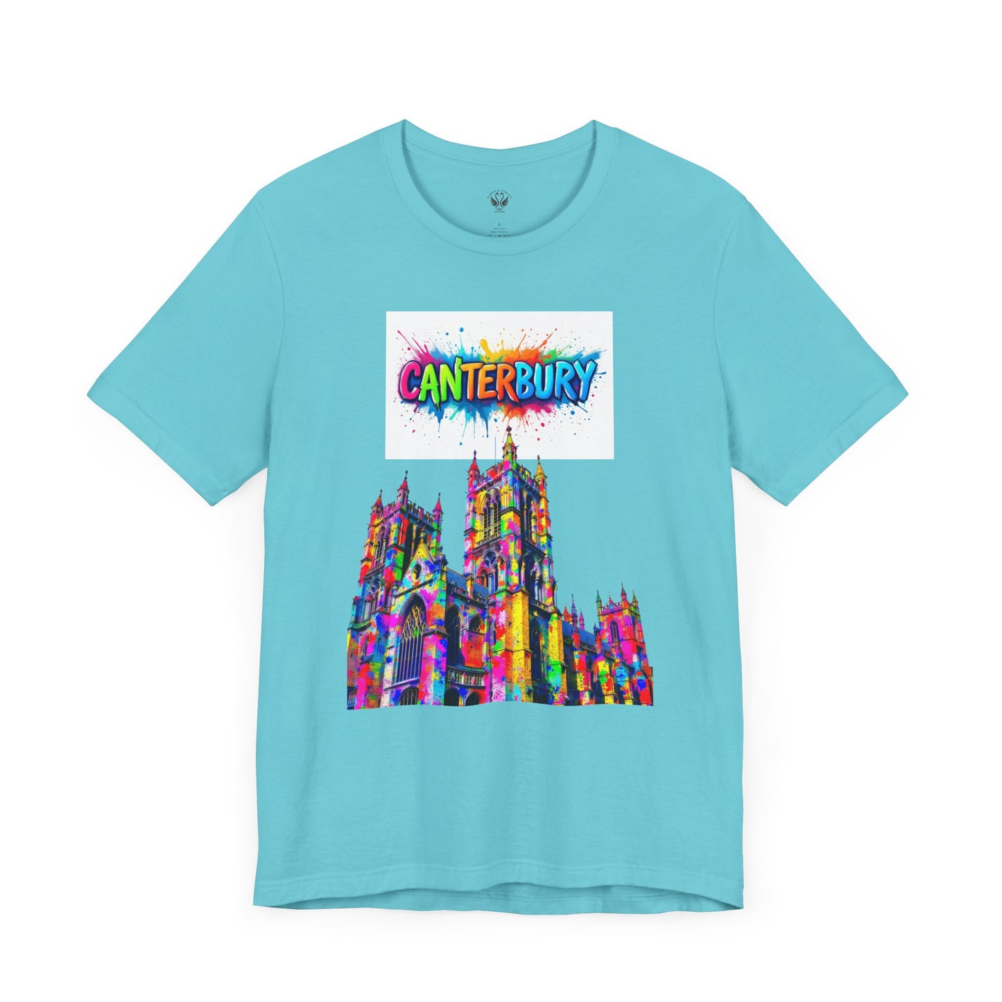 Canterbury Colorful Art Tee - Unisex Short Sleeve Jersey T-Shirt