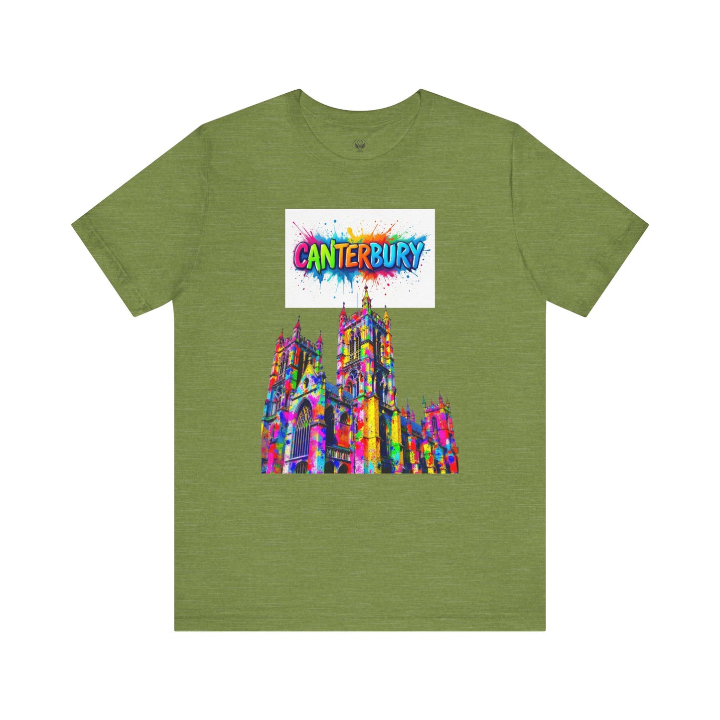 Canterbury Colorful Art Tee - Unisex Short Sleeve Jersey T-Shirt