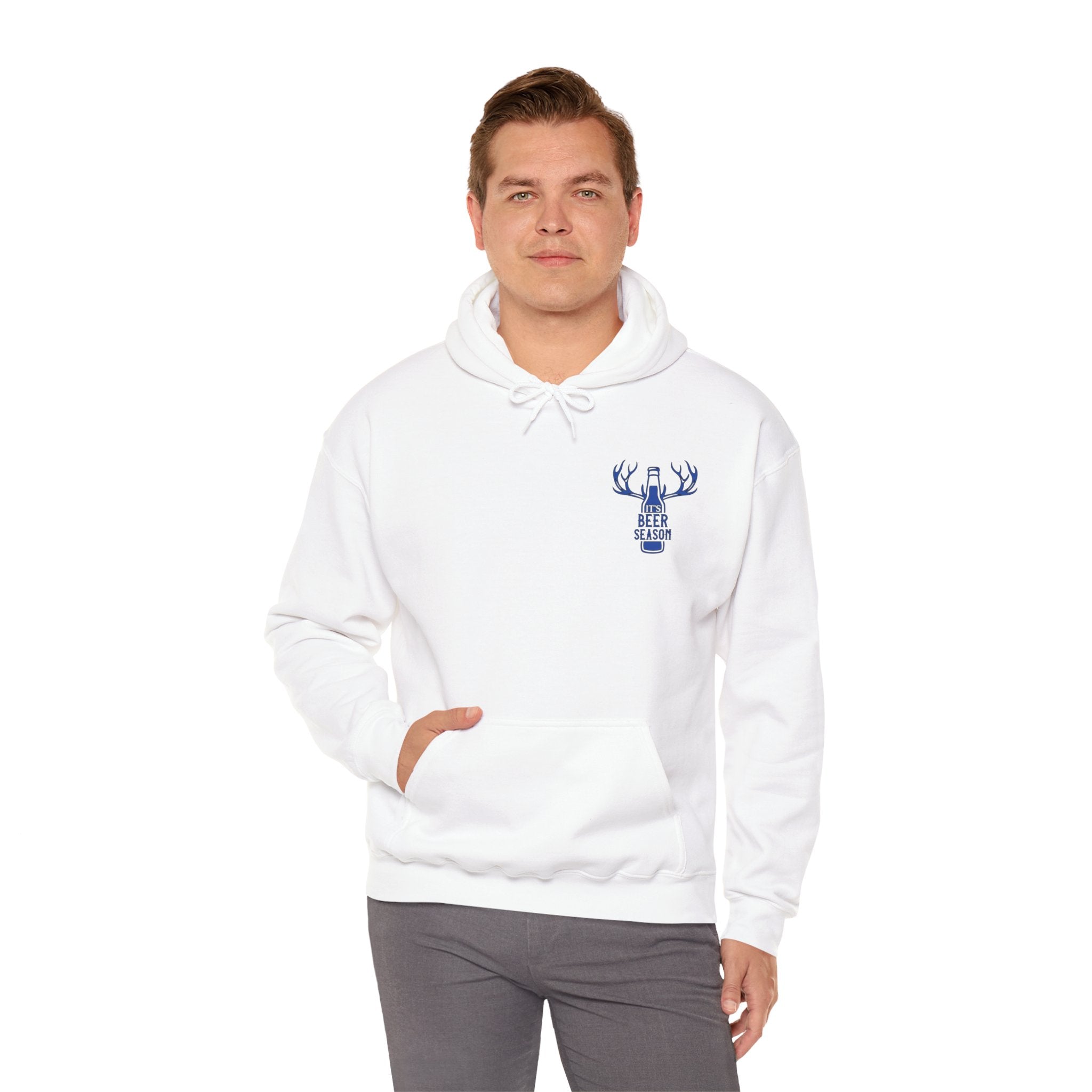 Cool Beer Season Hoodie, Fun Unisex Sweatshirt, Perfect for Parties, Fall and Winter Gatherings, Unique Gift for Beer Lovers