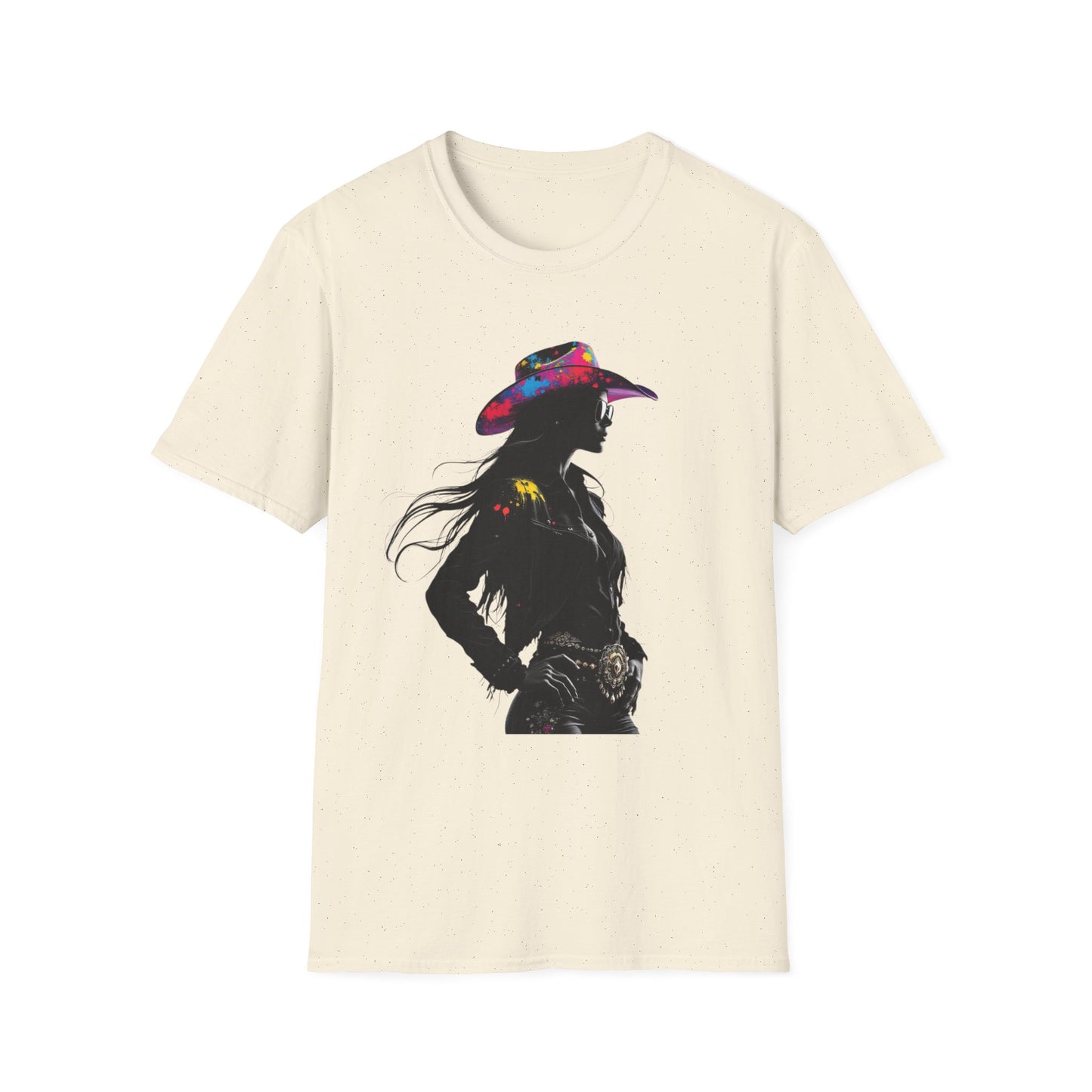 Cowgirl Vibes Unisex Softstyle T-Shirt - Trendy Western Graphic Tee