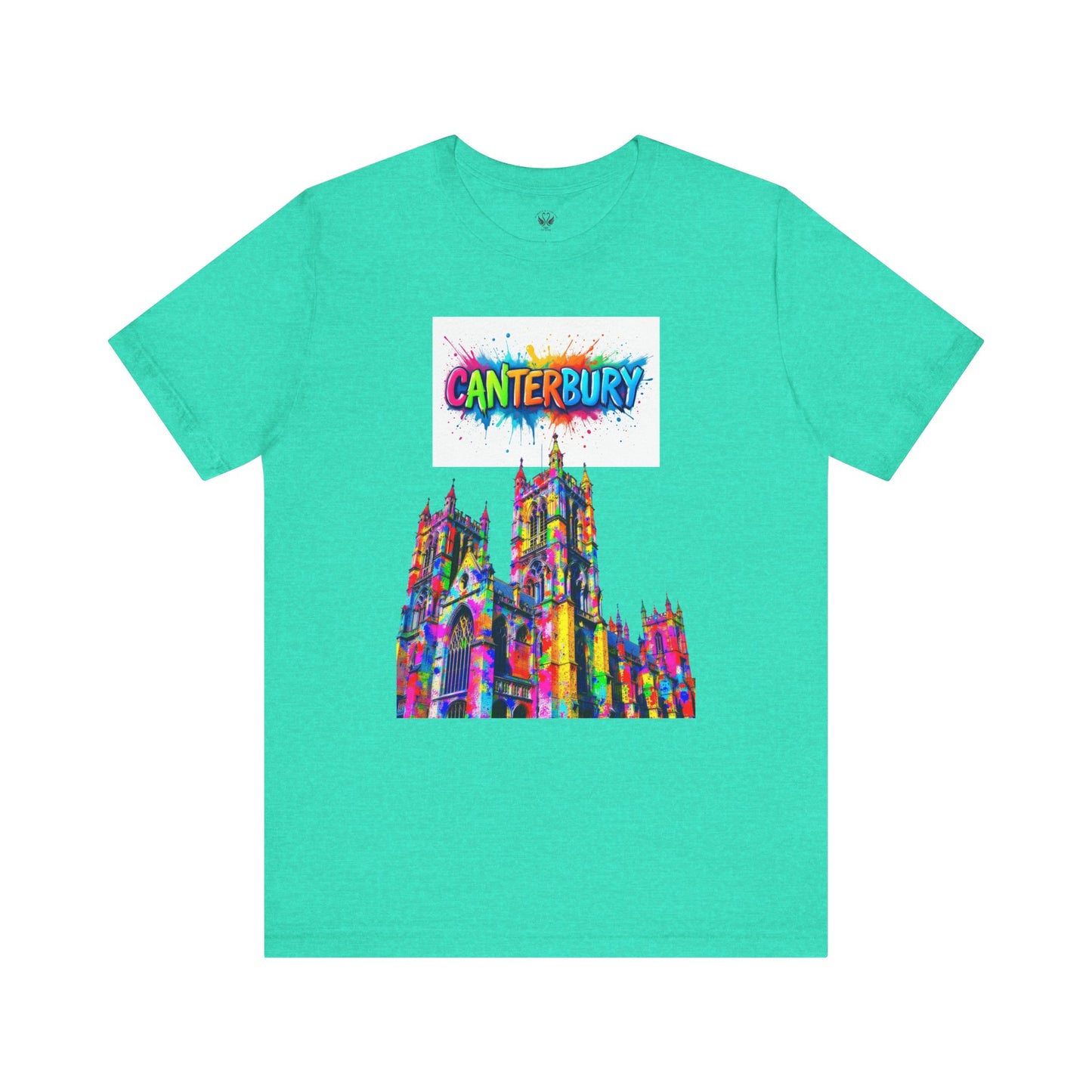 Canterbury Colorful Art Tee - Unisex Short Sleeve Jersey T-Shirt