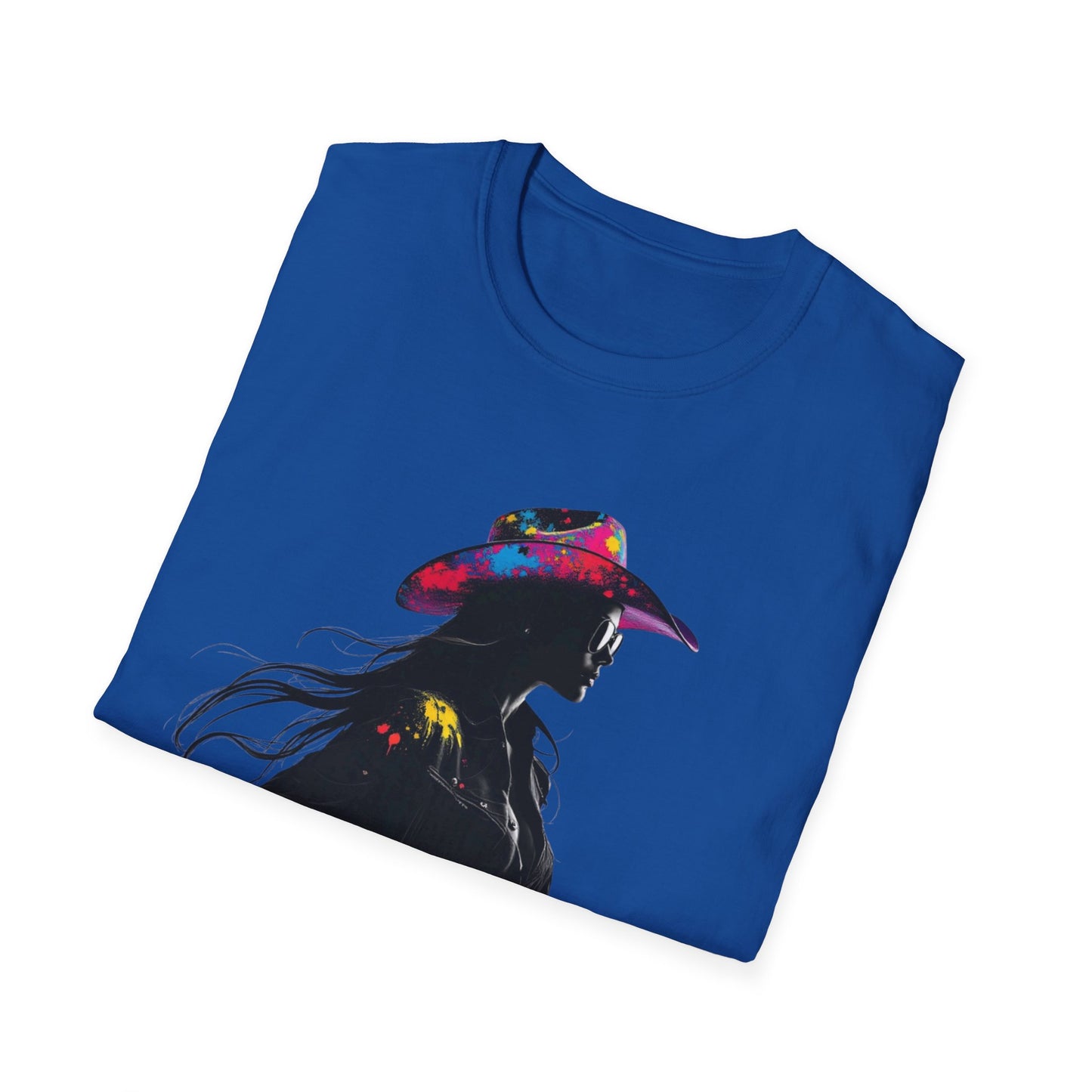 Cowgirl Vibes Unisex Softstyle T-Shirt - Trendy Western Graphic Tee