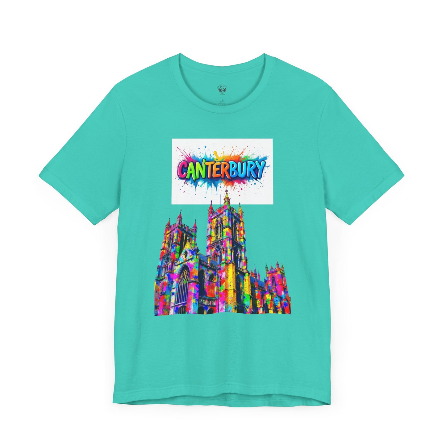 Canterbury Colorful Art Tee - Unisex Short Sleeve Jersey T-Shirt