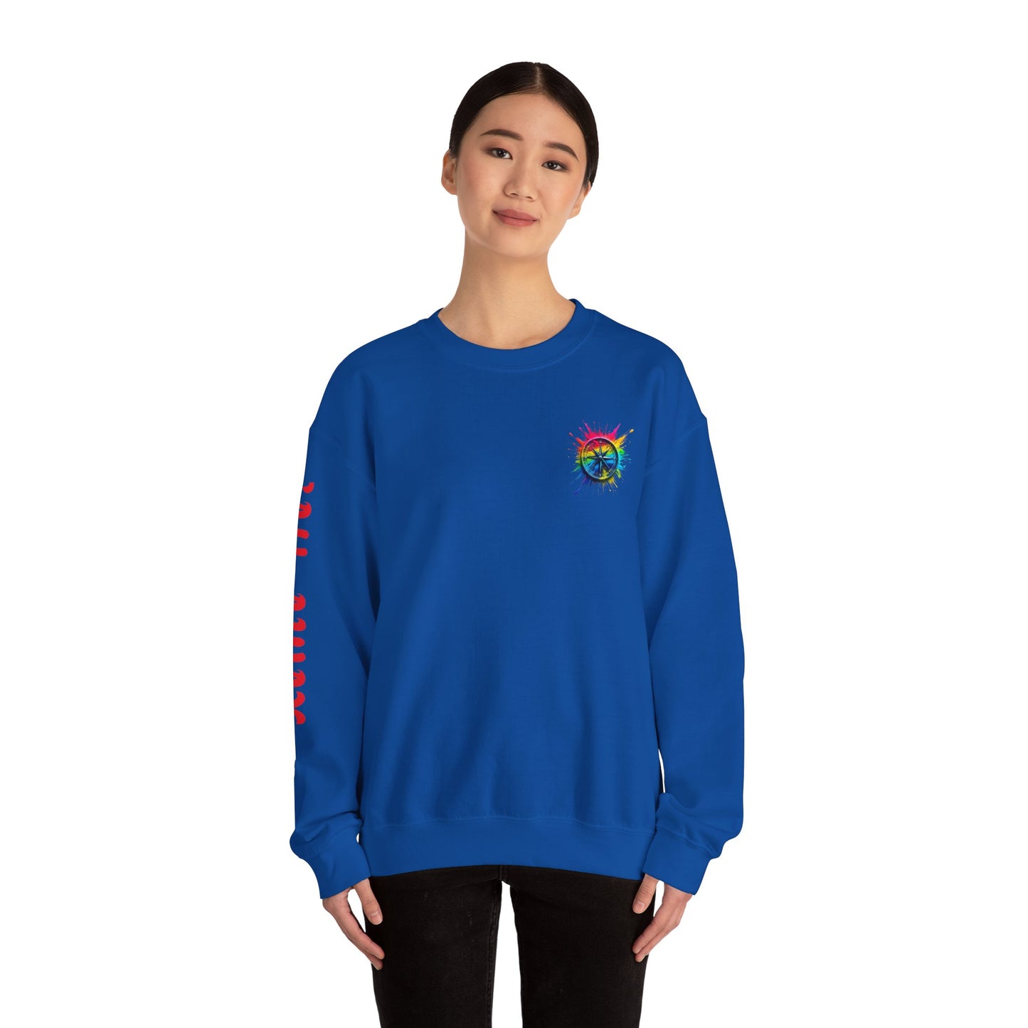 Colorful Splash Unisex Heavy Blend™ Crewneck Sweatshirt