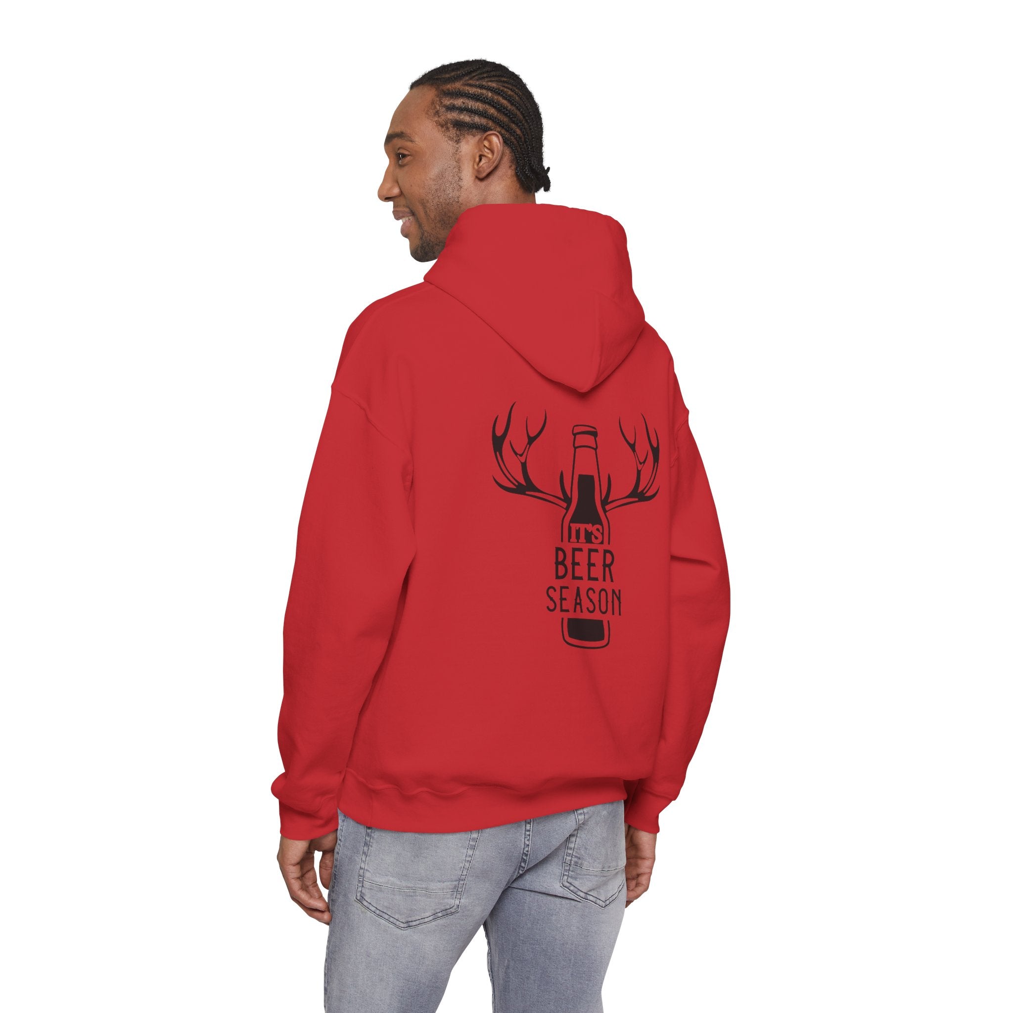 Beer Season Hoodie for Comfort and Style, Unisex Hooded Sweatshirt, Beer Lover Gift, Cozy Casual Wear, Perfect for Camping