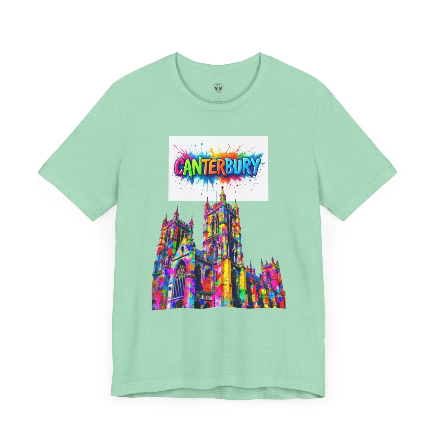 Canterbury Colorful Art Tee - Unisex Short Sleeve Jersey T-Shirt