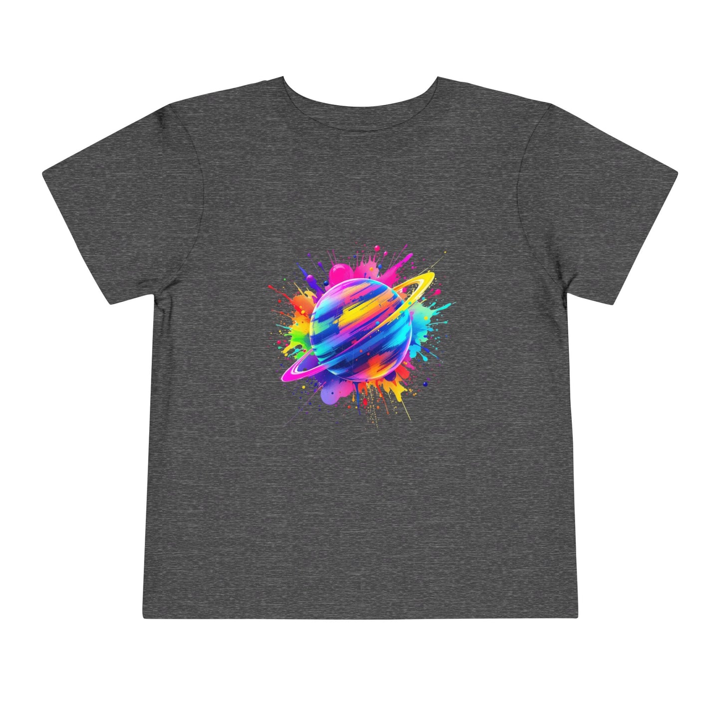 Colorful Planet Toddler Short Sleeve Tee - Fun & Playful Kids Shirt