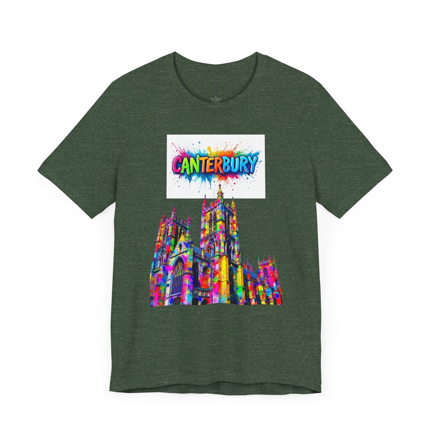 Canterbury Colorful Art Tee - Unisex Short Sleeve Jersey T-Shirt
