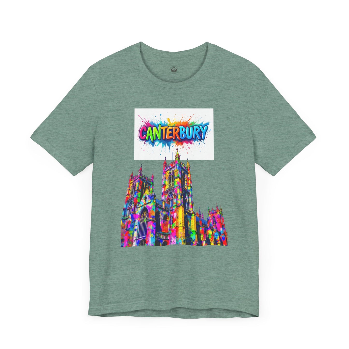 Canterbury Colorful Art Tee - Unisex Short Sleeve Jersey T-Shirt