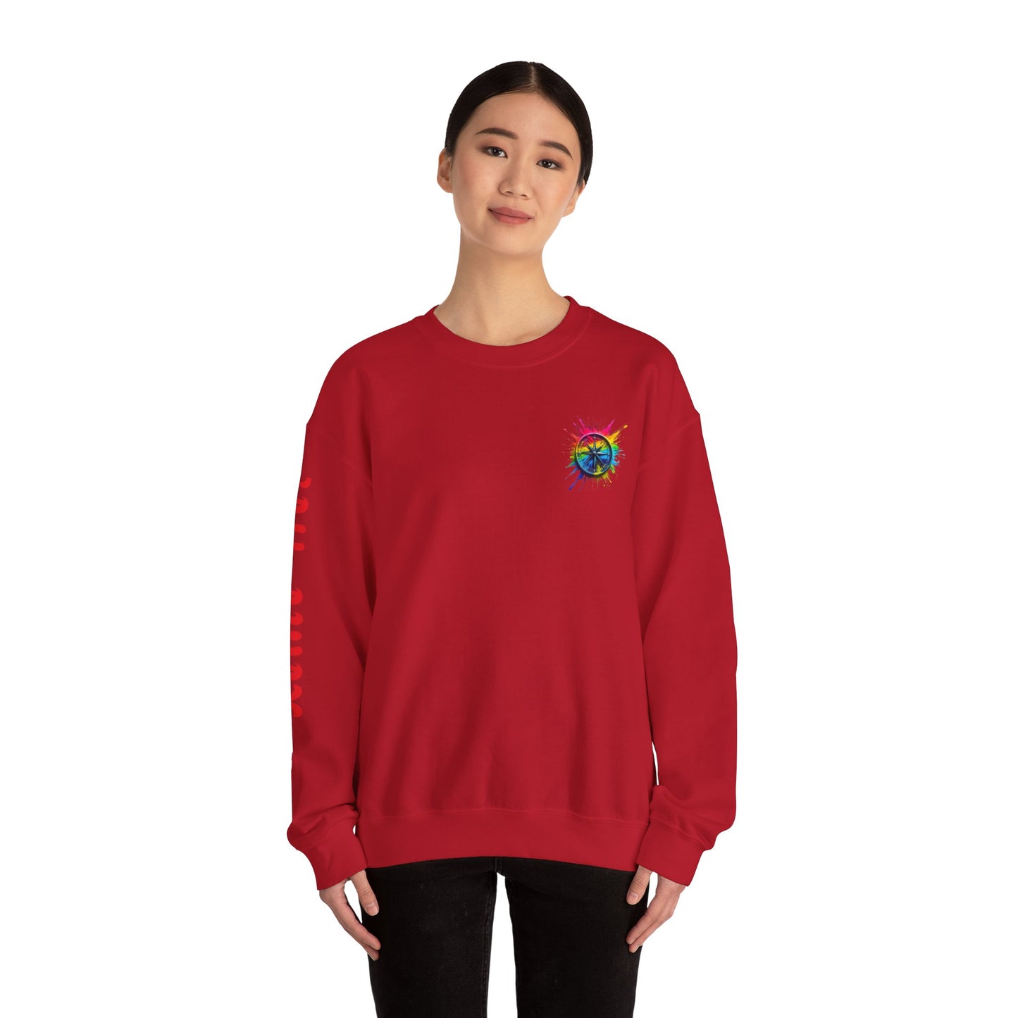 Colorful Splash Unisex Heavy Blend™ Crewneck Sweatshirt