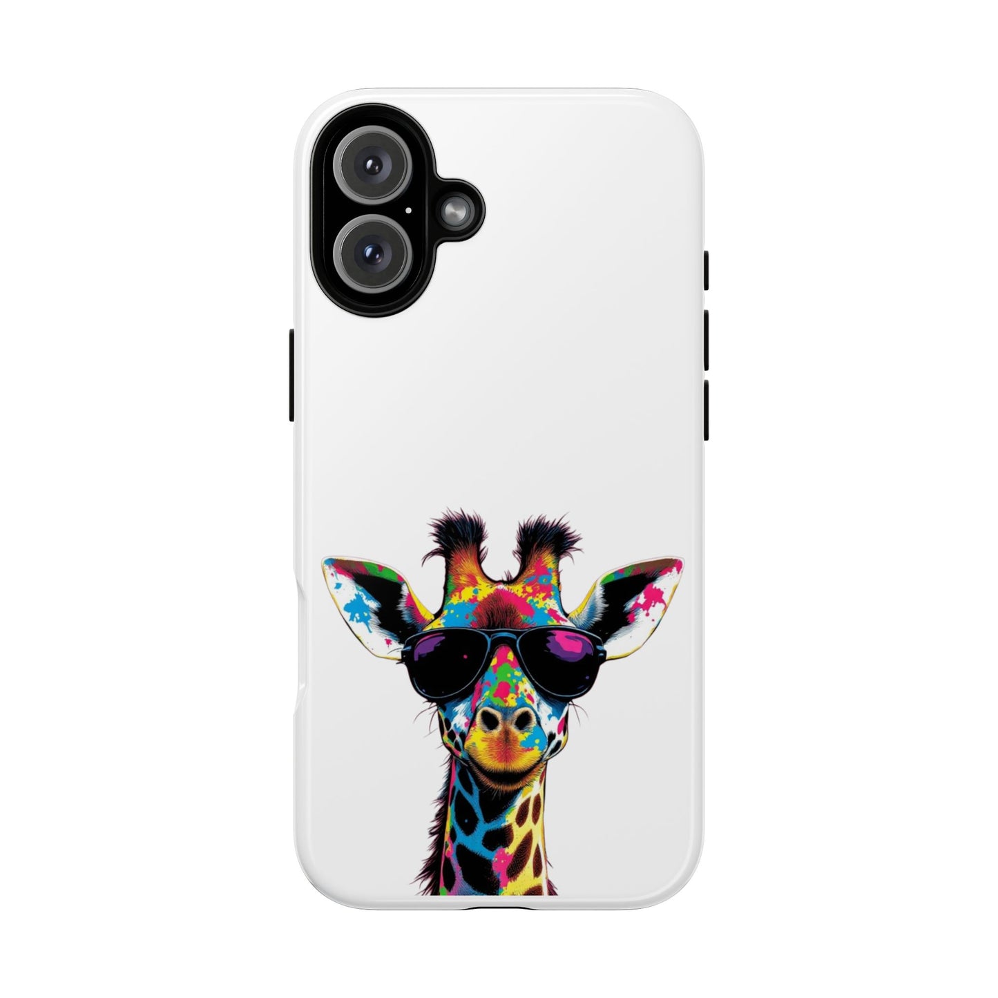 Colorful Giraffe Phone Case - Tough Cases for Animal Lovers