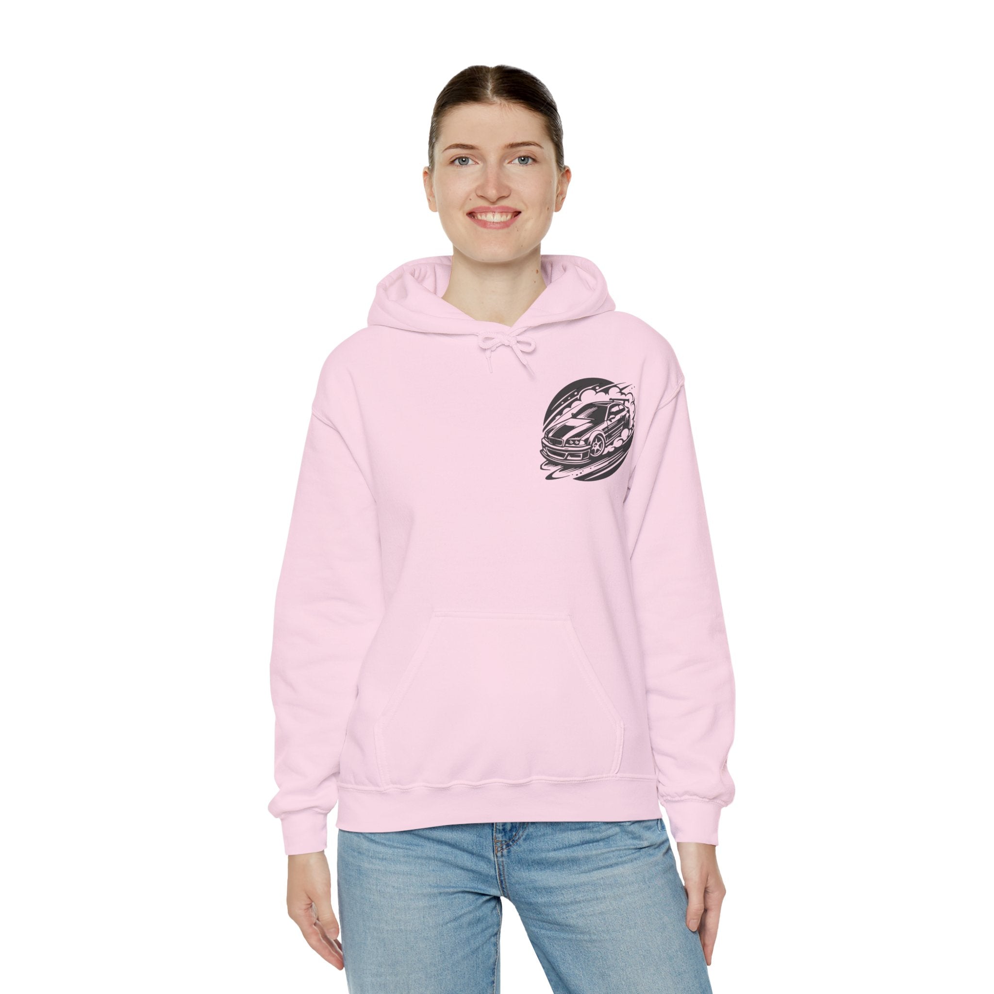 Cool Car Graphic Hoodie for Car Lovers, Unisex Pullover, Automotive Gift, Streetwear, Racing Apparel, Casual Wear