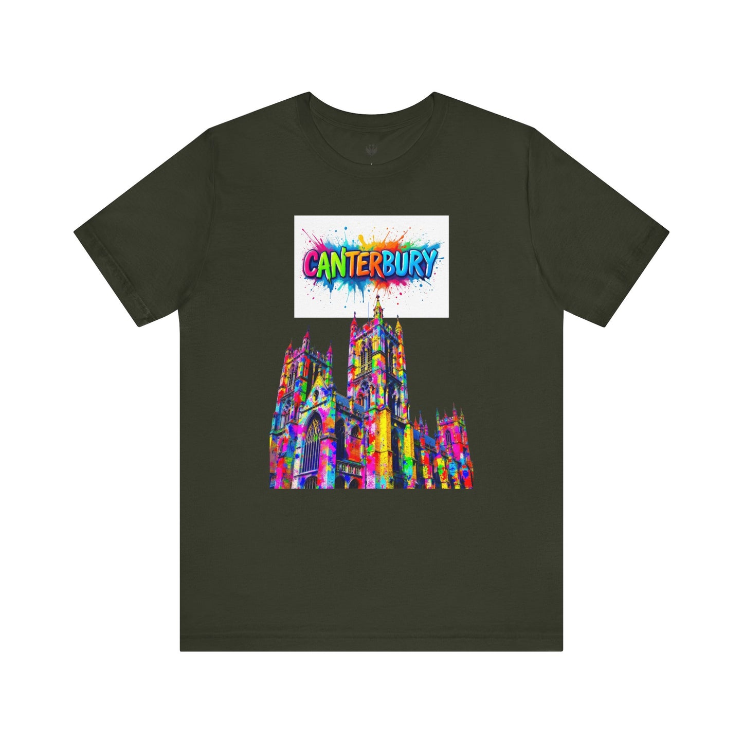 Canterbury Colorful Art Tee - Unisex Short Sleeve Jersey T-Shirt