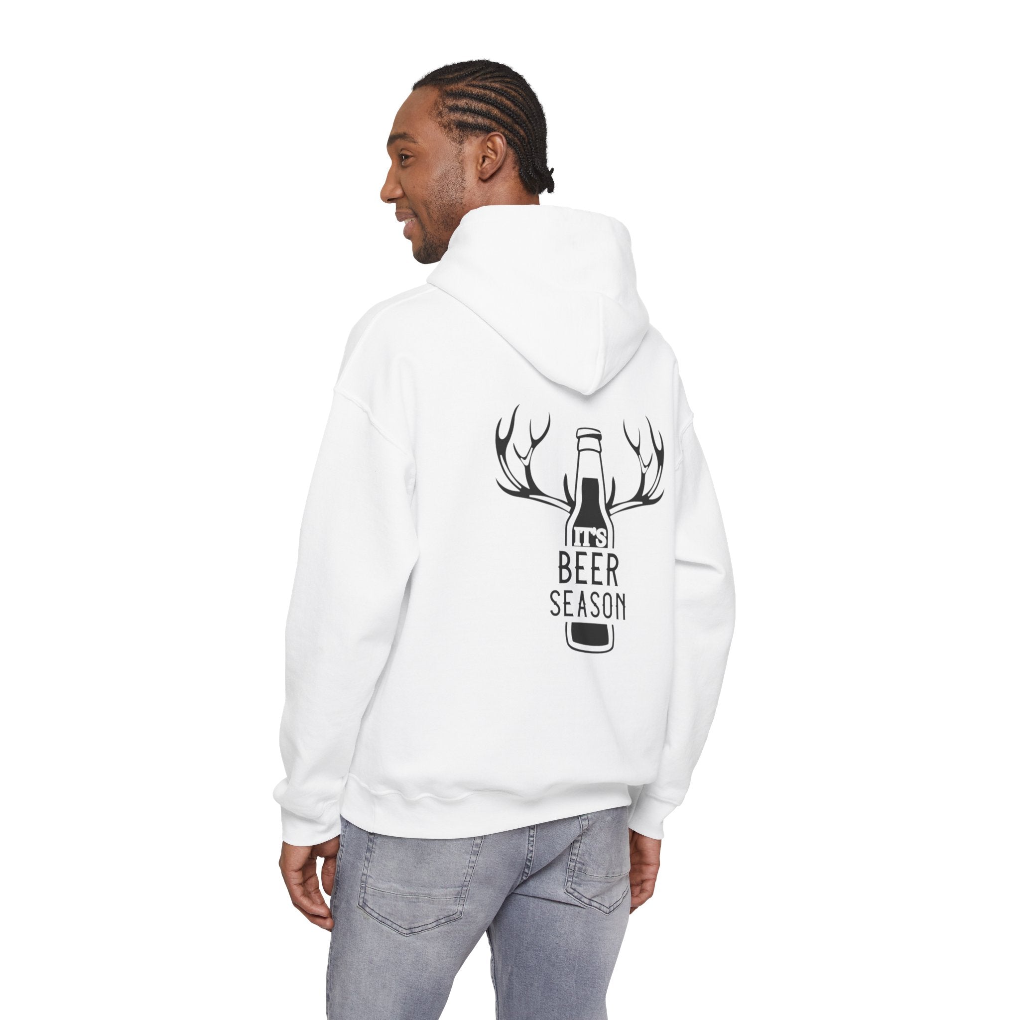 Beer Season Hoodie for Comfort and Style, Unisex Hooded Sweatshirt, Beer Lover Gift, Cozy Casual Wear, Perfect for Camping