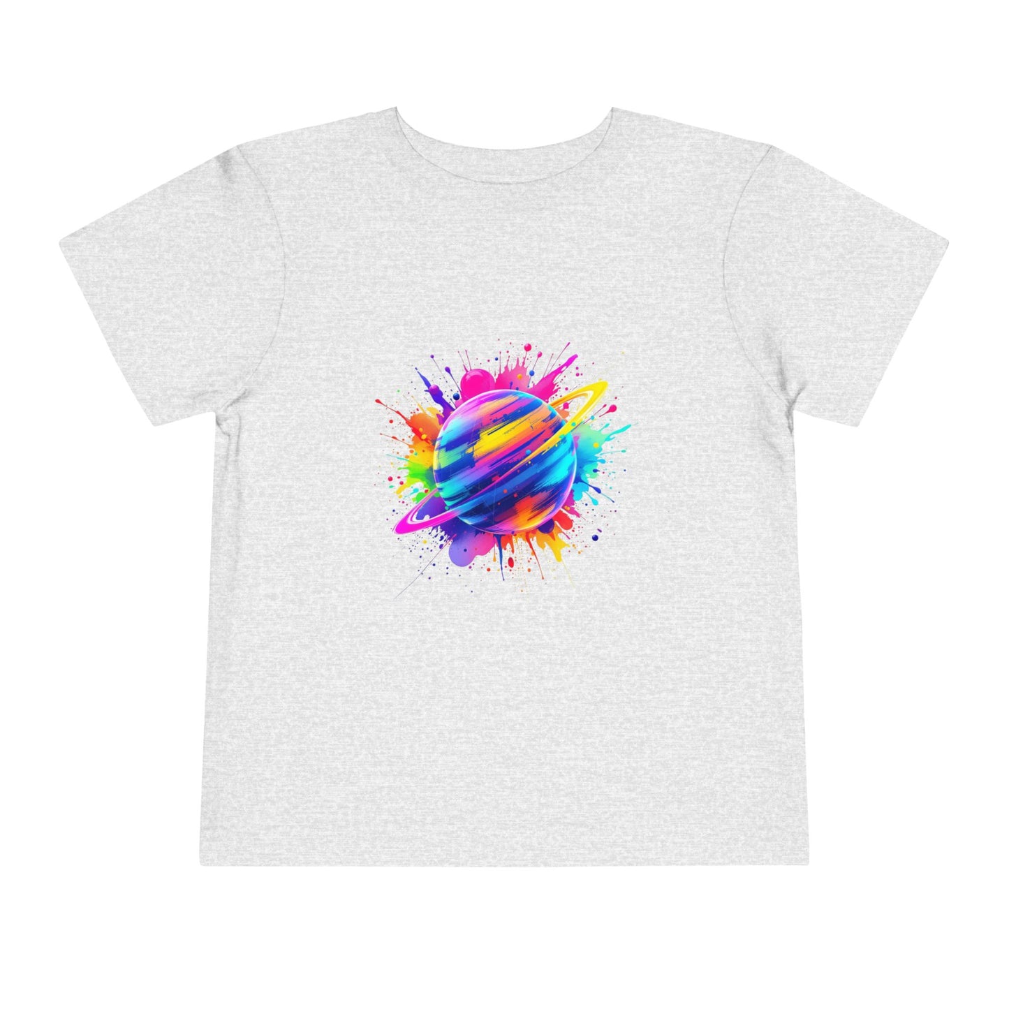 Colorful Planet Toddler Short Sleeve Tee - Fun & Playful Kids Shirt