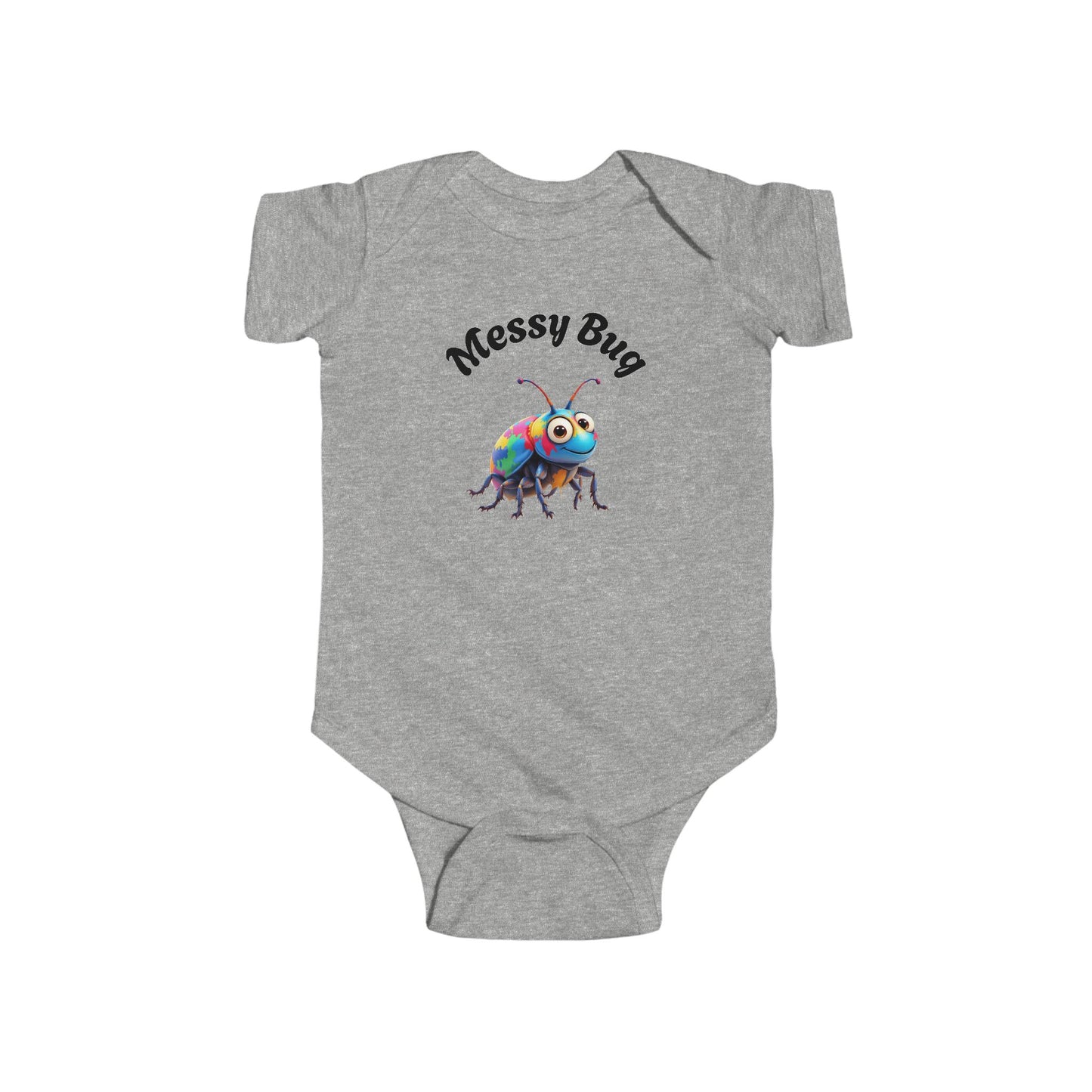 Messy Bug Infant Bodysuit - Cute & Colorful Baby Outfit