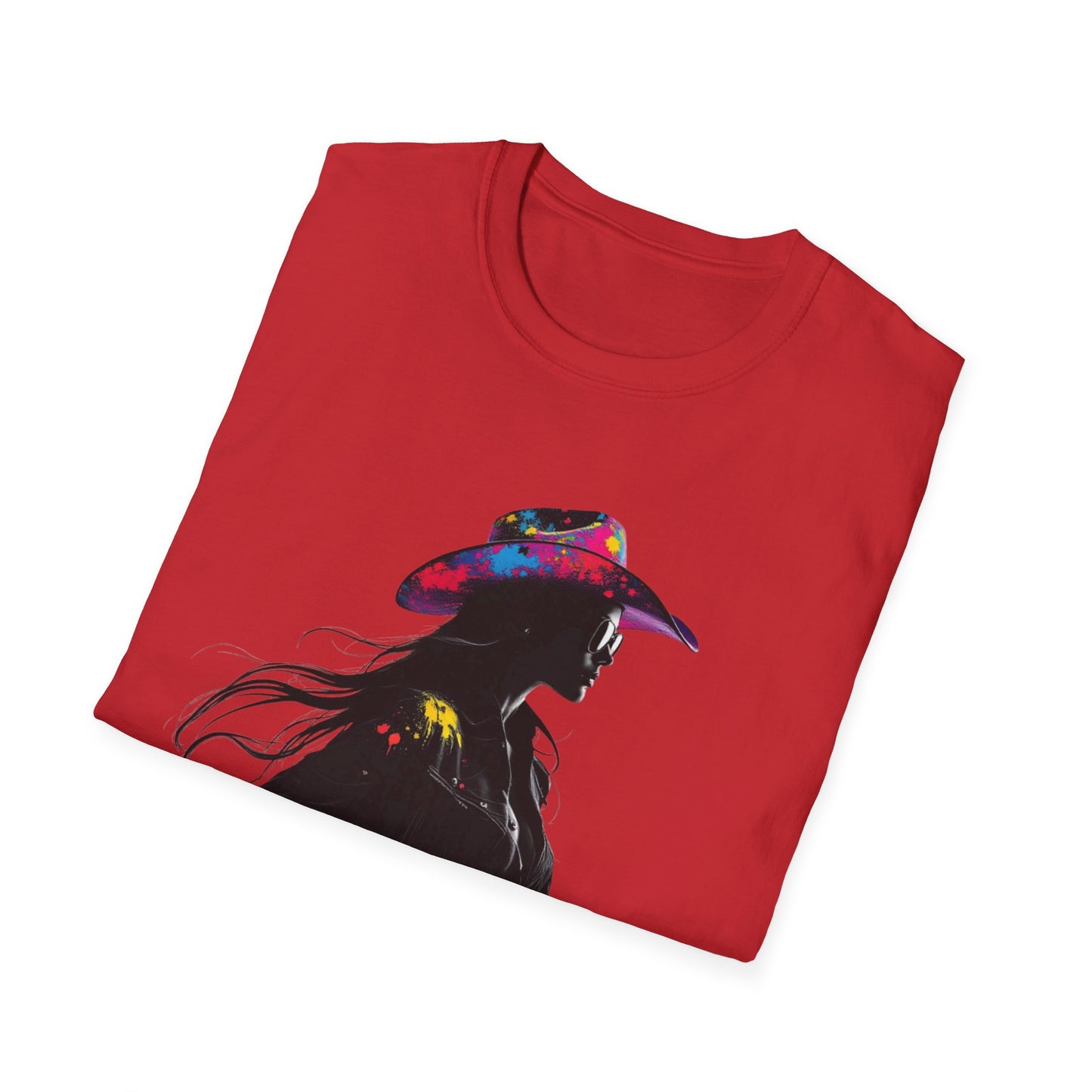 Cowgirl Vibes Unisex Softstyle T-Shirt - Trendy Western Graphic Tee