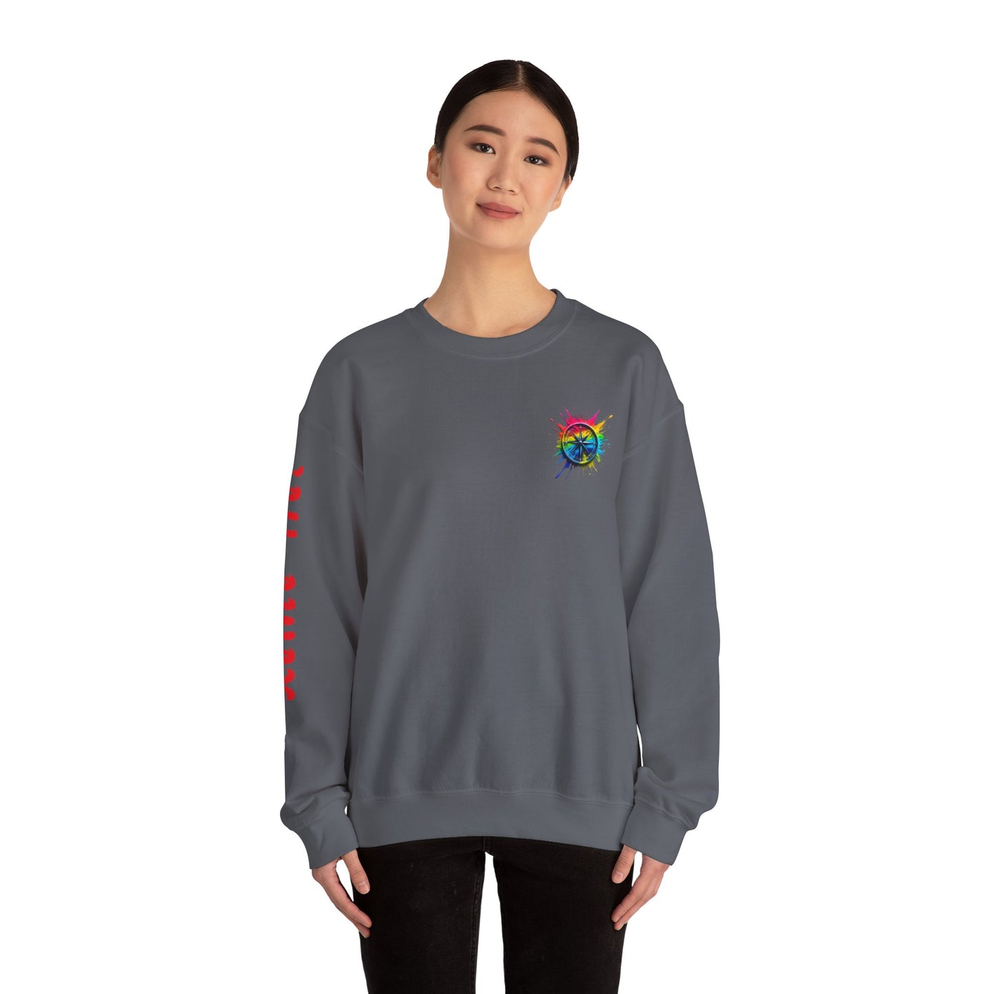 Colorful Splash Unisex Heavy Blend™ Crewneck Sweatshirt