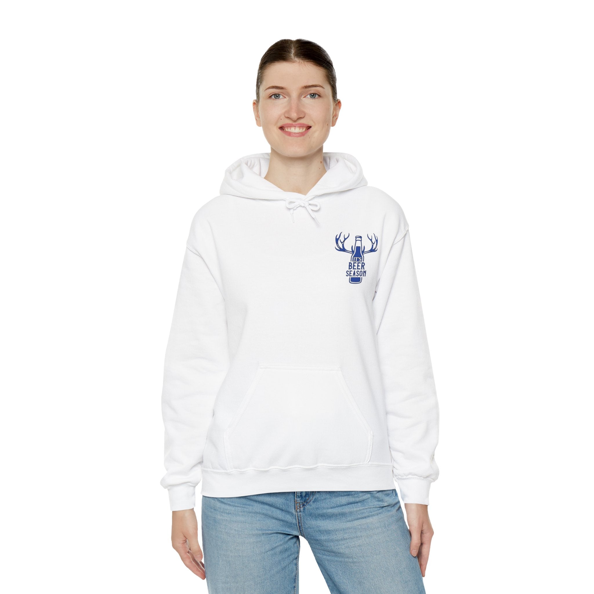 Cool Beer Season Hoodie, Fun Unisex Sweatshirt, Perfect for Parties, Fall and Winter Gatherings, Unique Gift for Beer Lovers