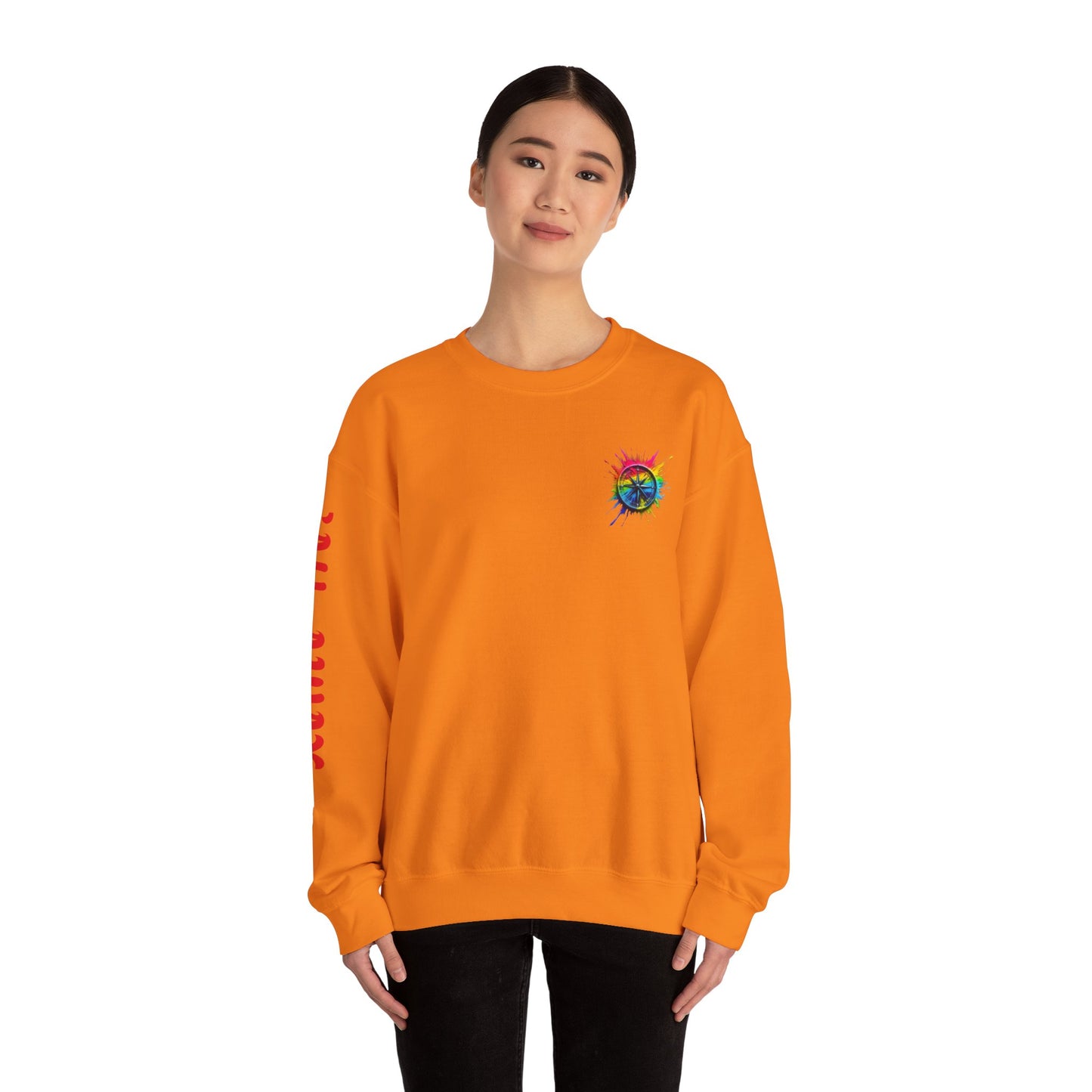 Colorful Splash Unisex Heavy Blend™ Crewneck Sweatshirt