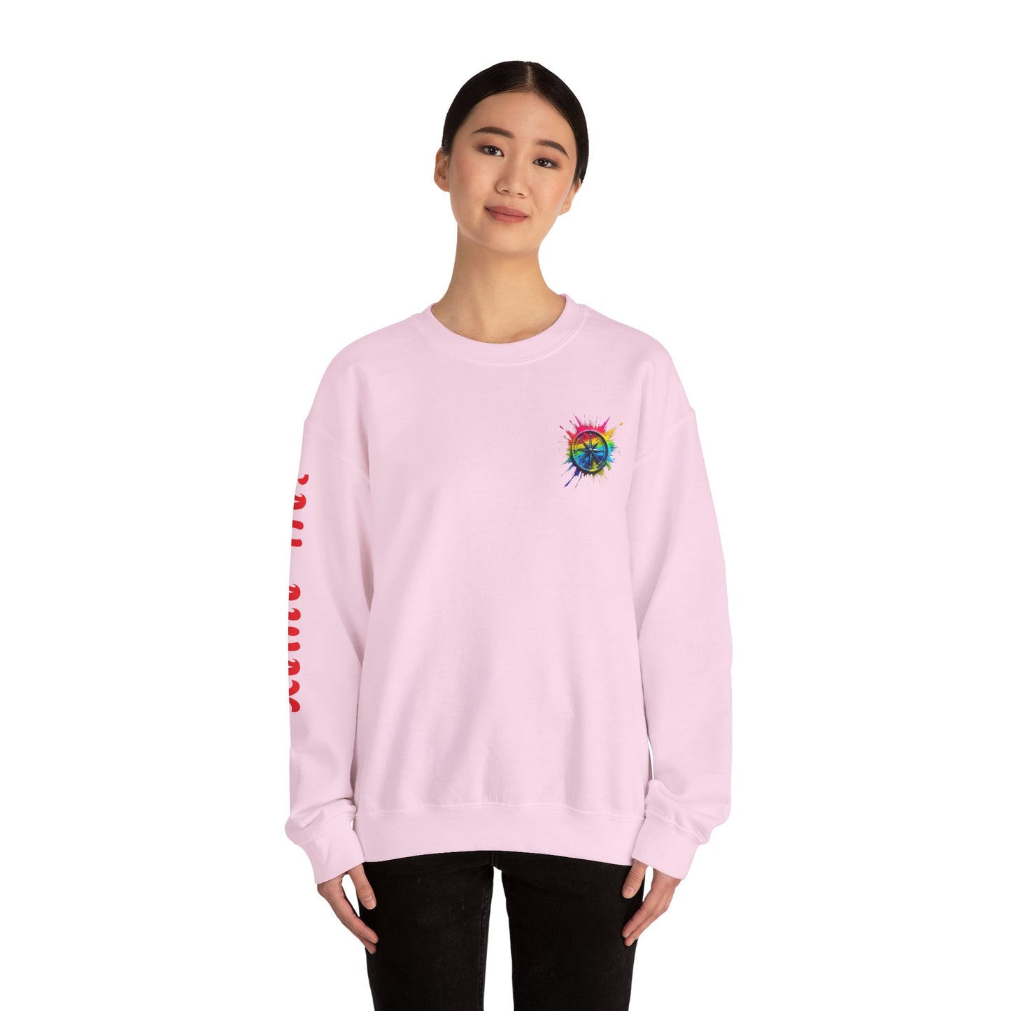 Colorful Splash Unisex Heavy Blend™ Crewneck Sweatshirt