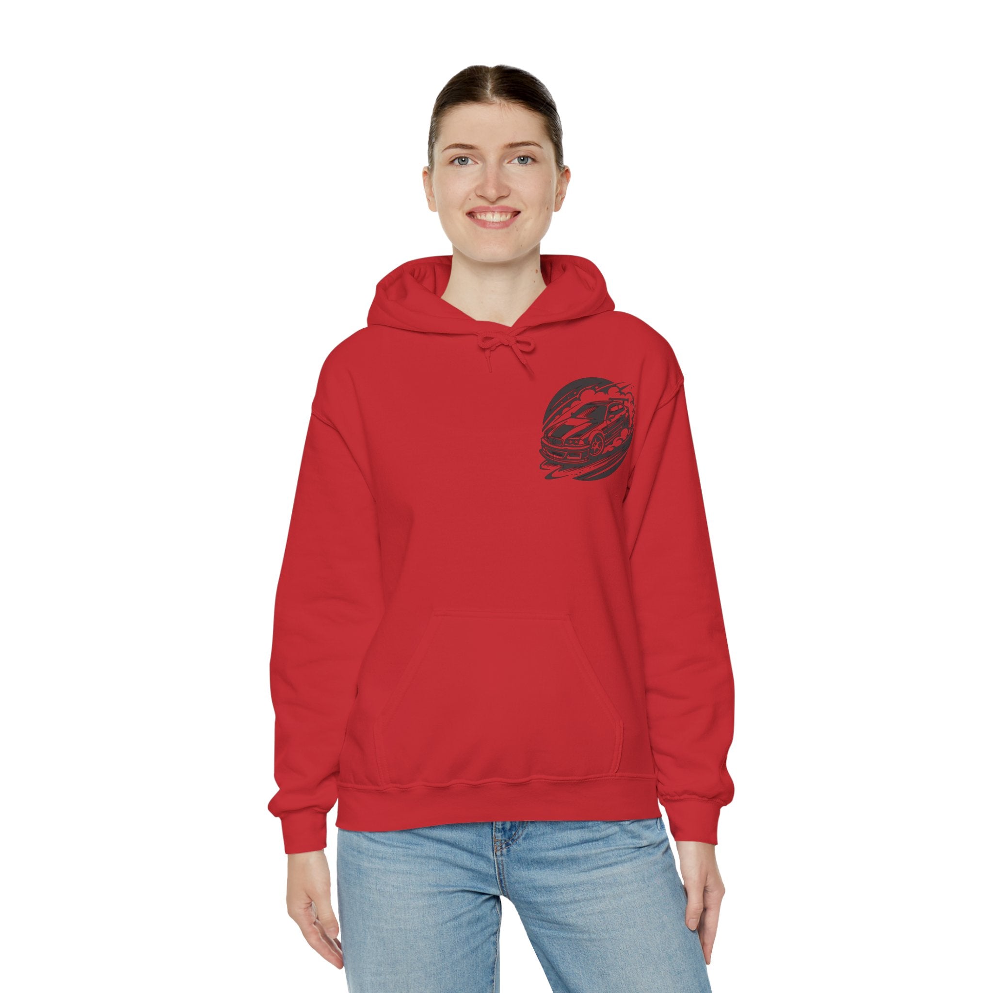 Cool Car Graphic Hoodie for Car Lovers, Unisex Pullover, Automotive Gift, Streetwear, Racing Apparel, Casual Wear