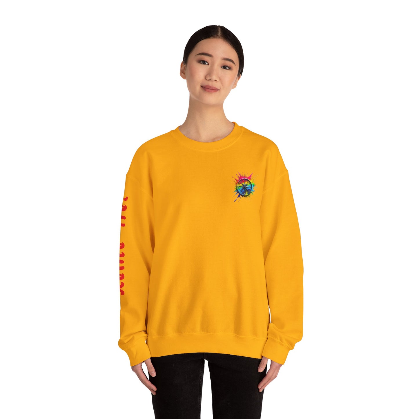 Colorful Splash Unisex Heavy Blend™ Crewneck Sweatshirt
